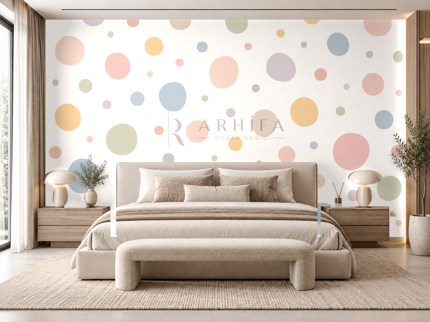 Rounded Joy Duvar Kağıdı (DT-007) – görsel 1