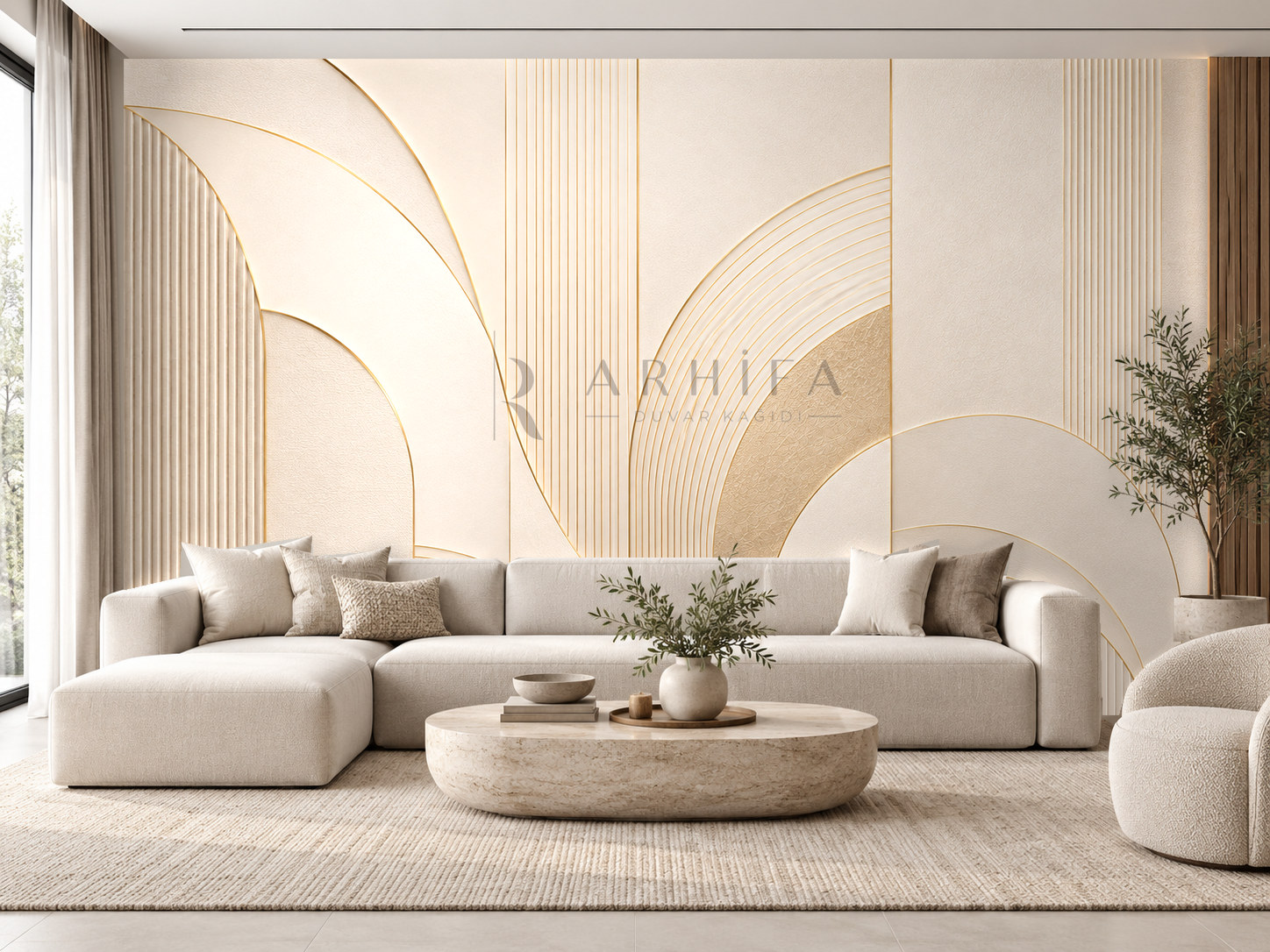 — Refined Lines Duvar Kağıdı (GL-013) – görsel 1