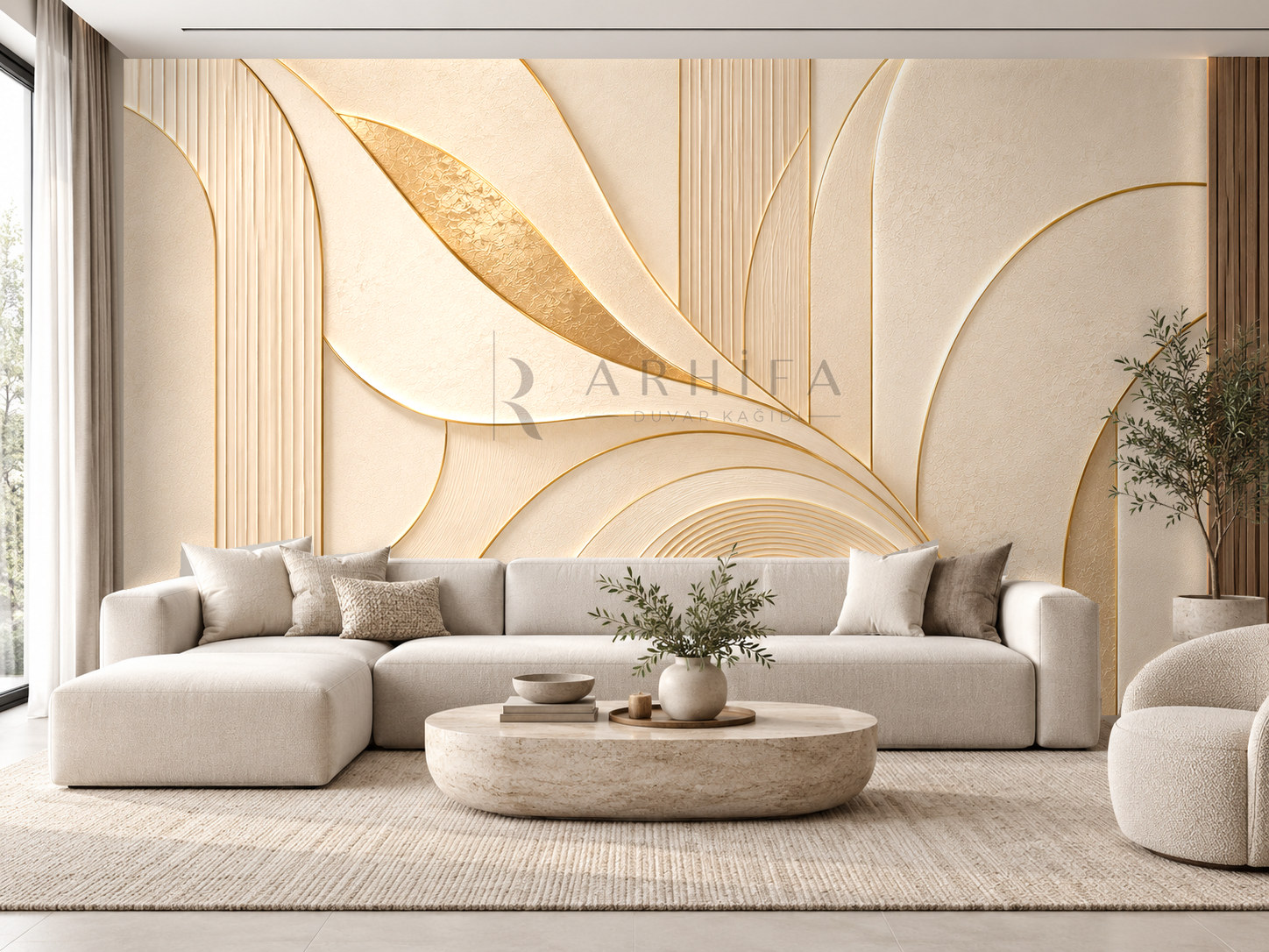 — Golden Signature Duvar Kağıdı (GL-015) – görsel 1
