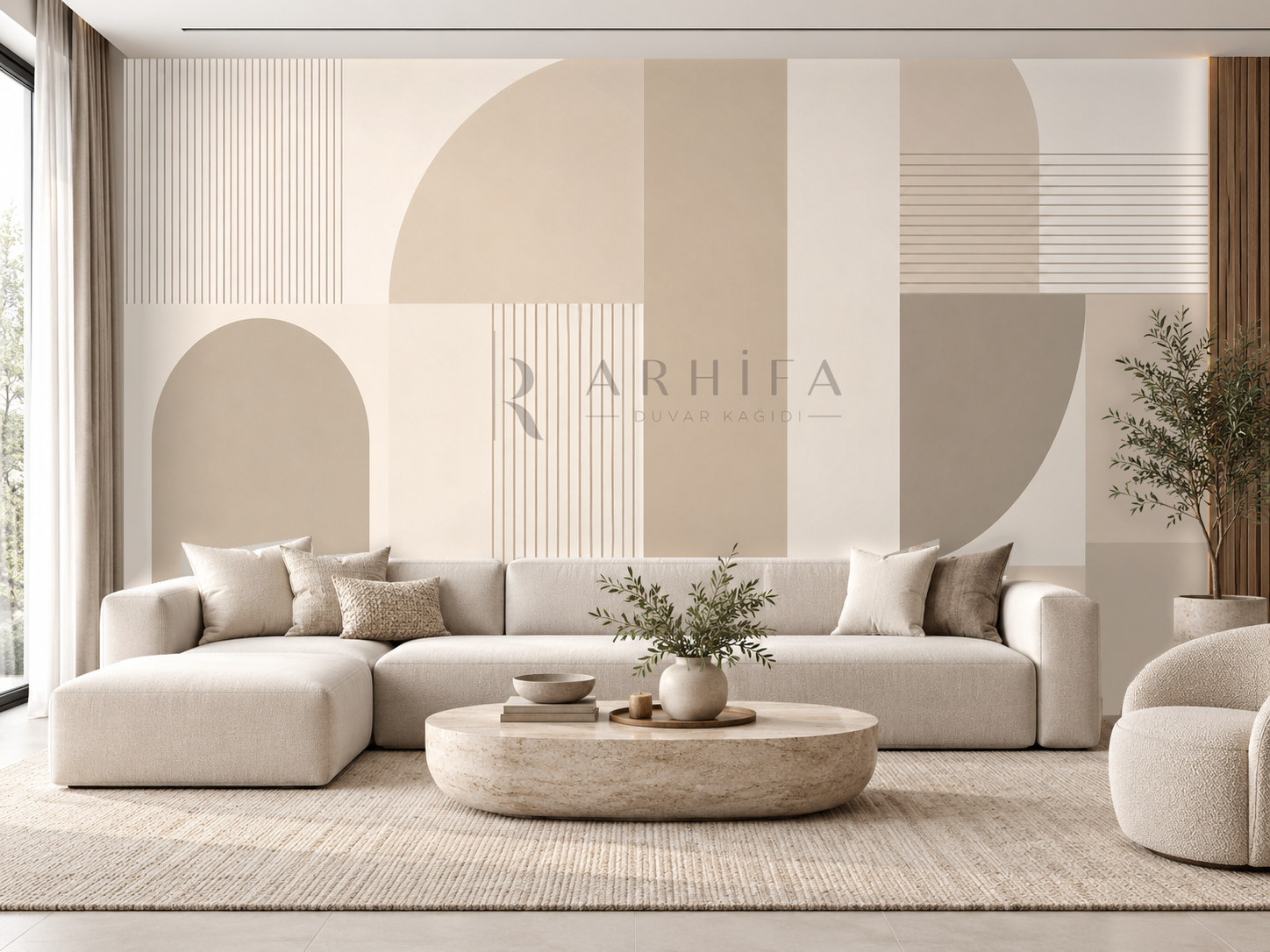 — Linear Structure Duvar Kağıdı (MG-014) – görsel 1