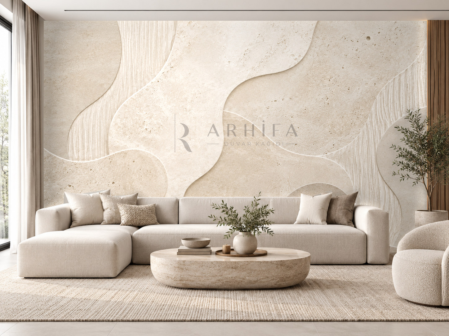 Soft Limestone Duvar Kağıdı (MO-003) – görsel 1