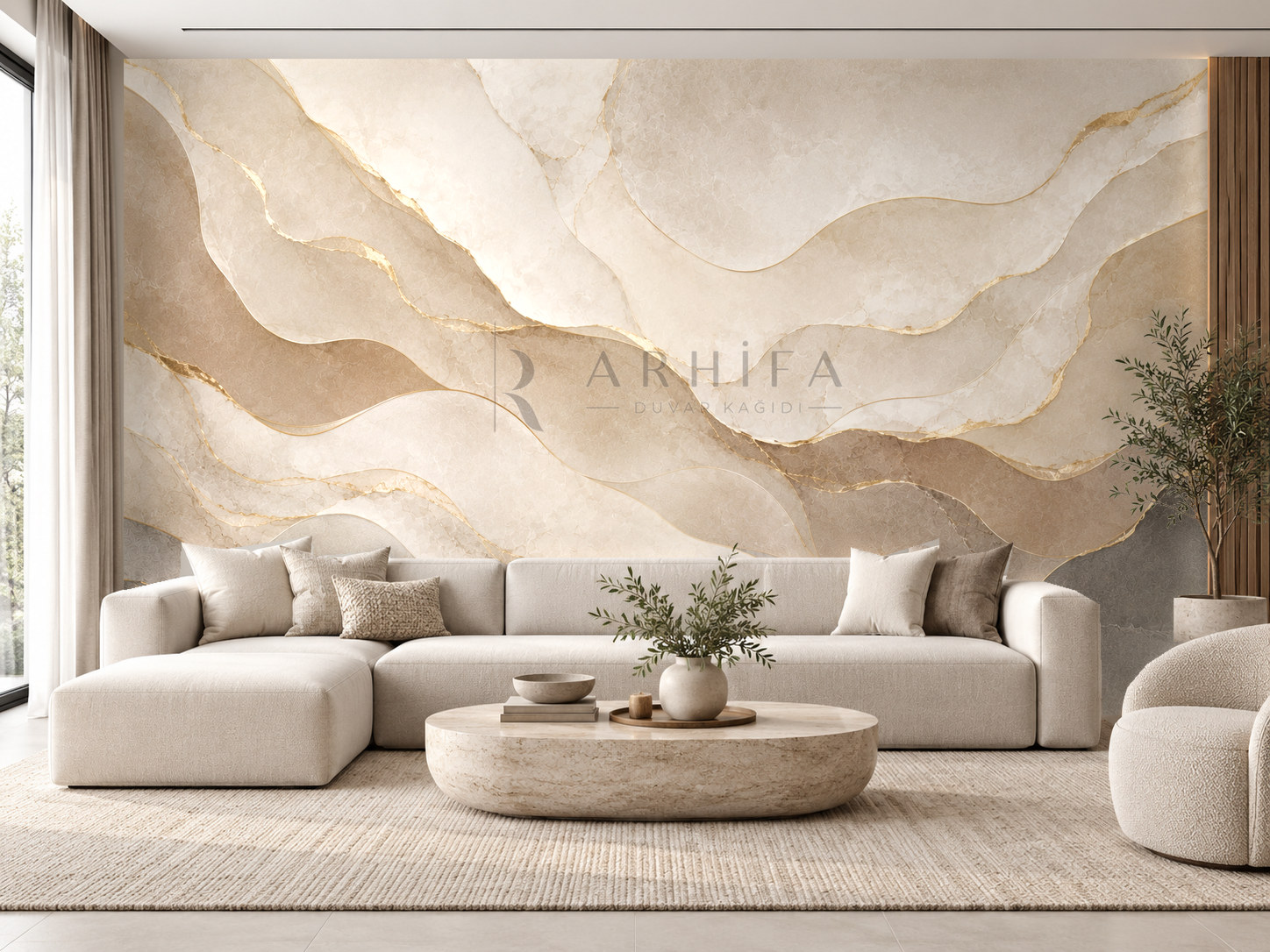 Stone Flow Duvar Kağıdı (OA-004) – görsel 1