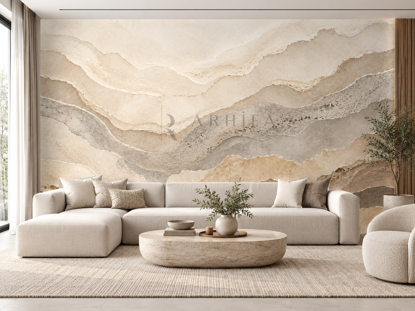 Earth Layers Duvar Kağıdı (OA-008) – görsel 1