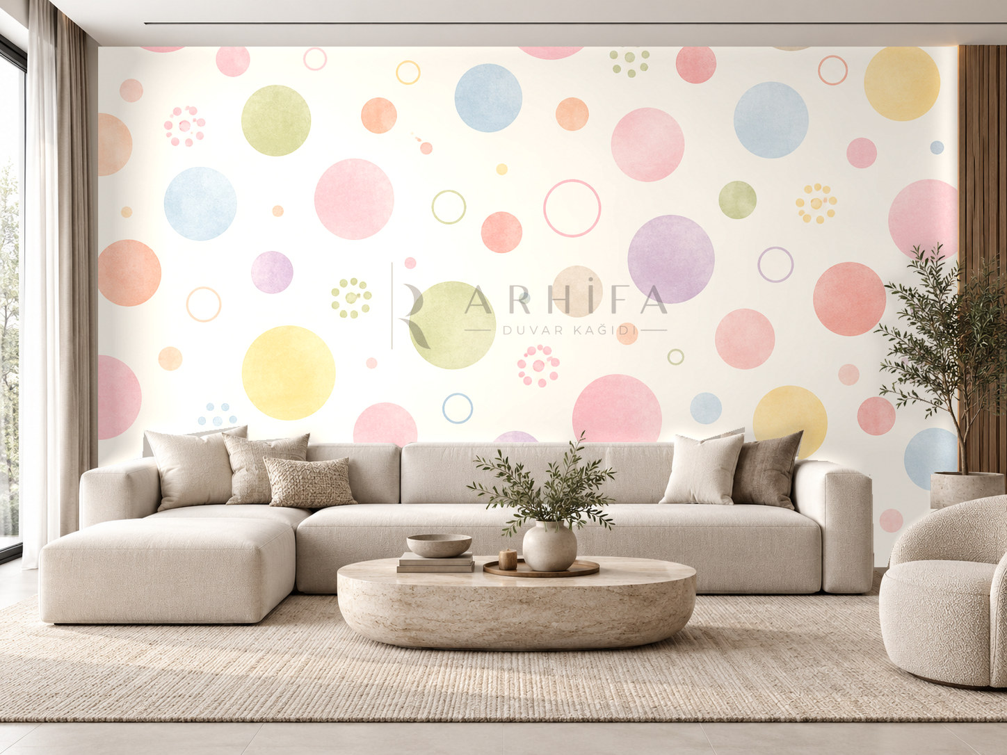 Playful Dot Duvar Kağıdı (PD-004) – görsel 1