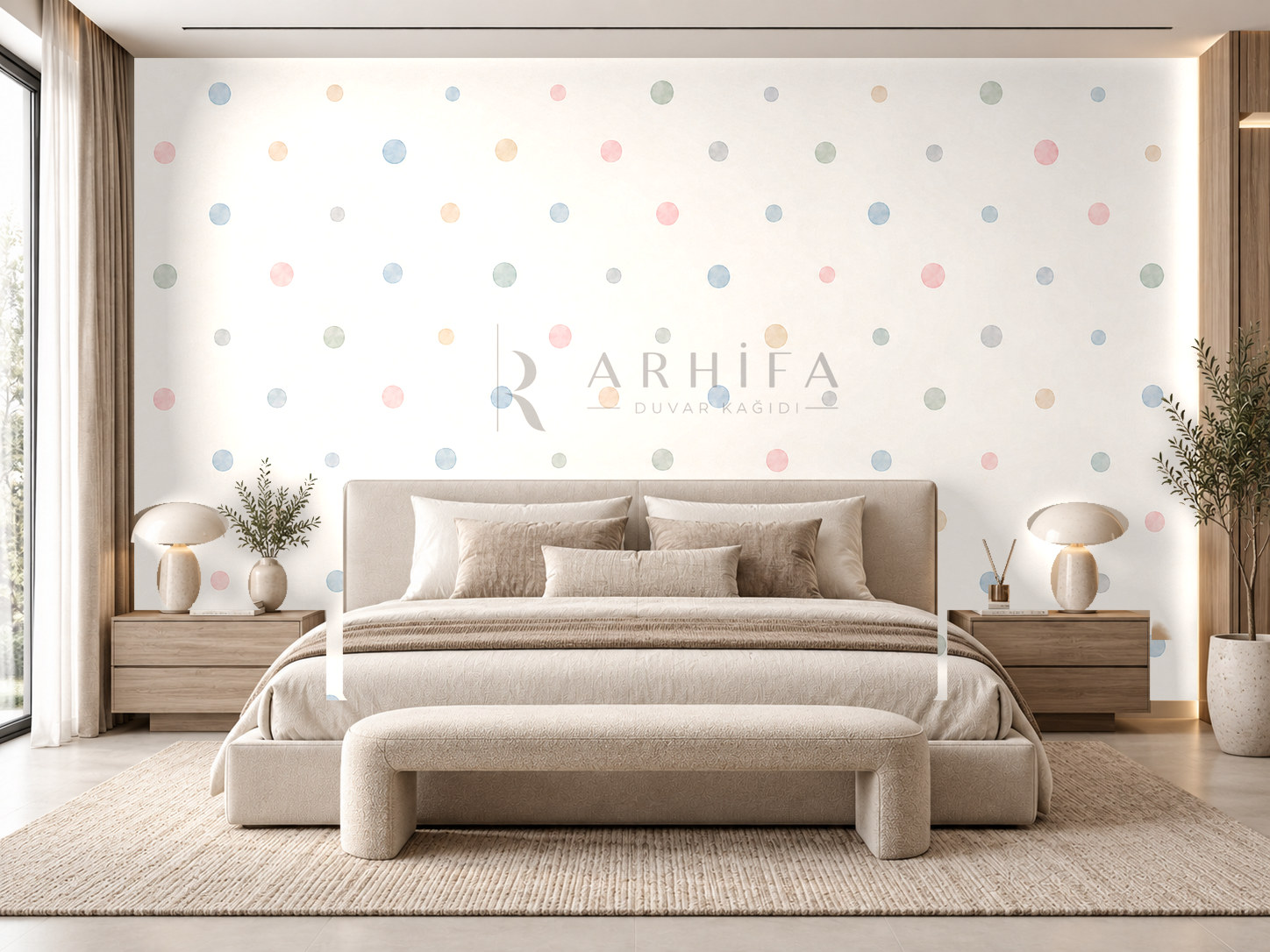 Polka Signature Duvar Kağıdı (PD-015) – görsel 1
