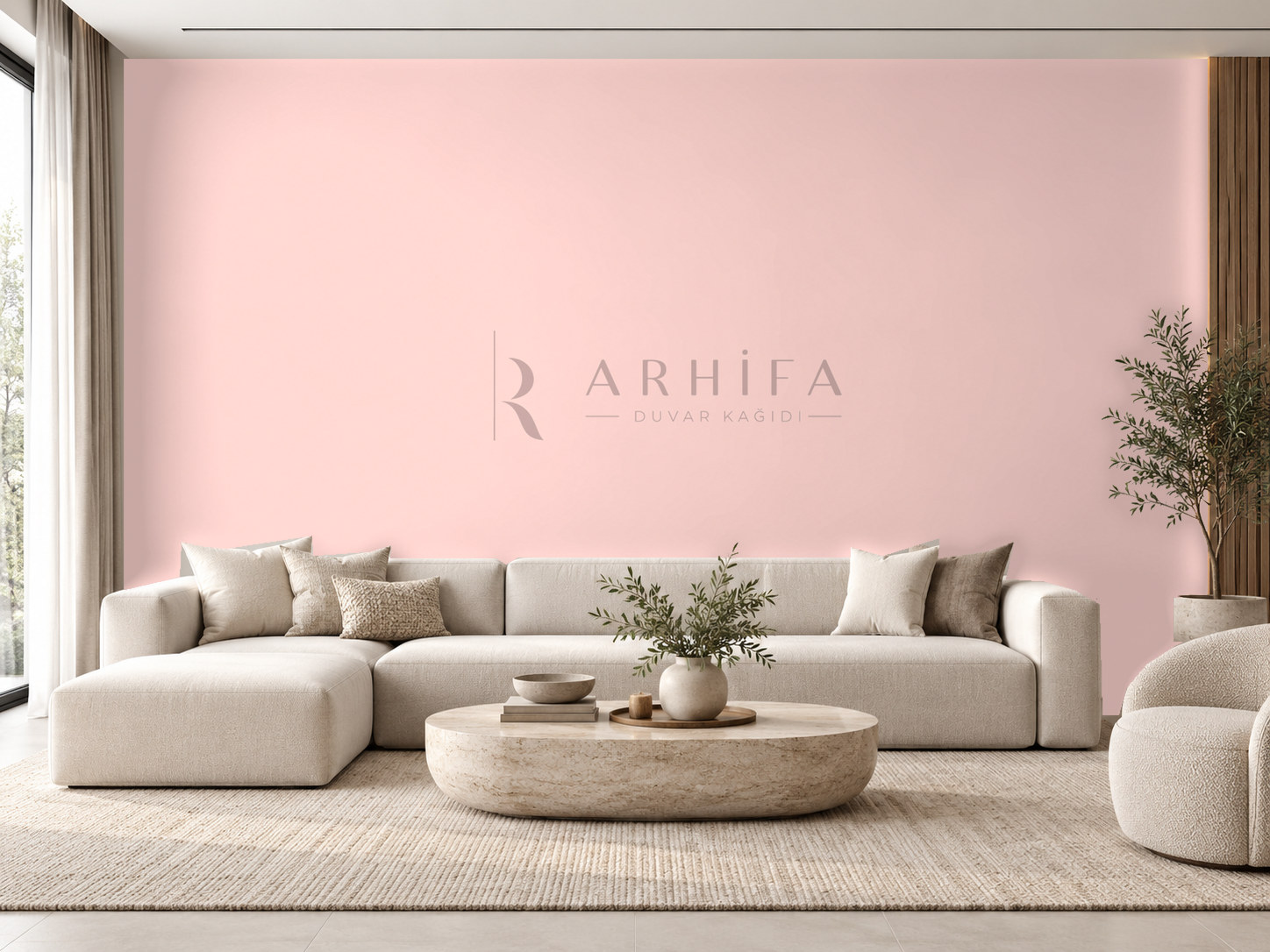 Blush Pink. Duvar Kağıdı (WSC-005) – görsel 1