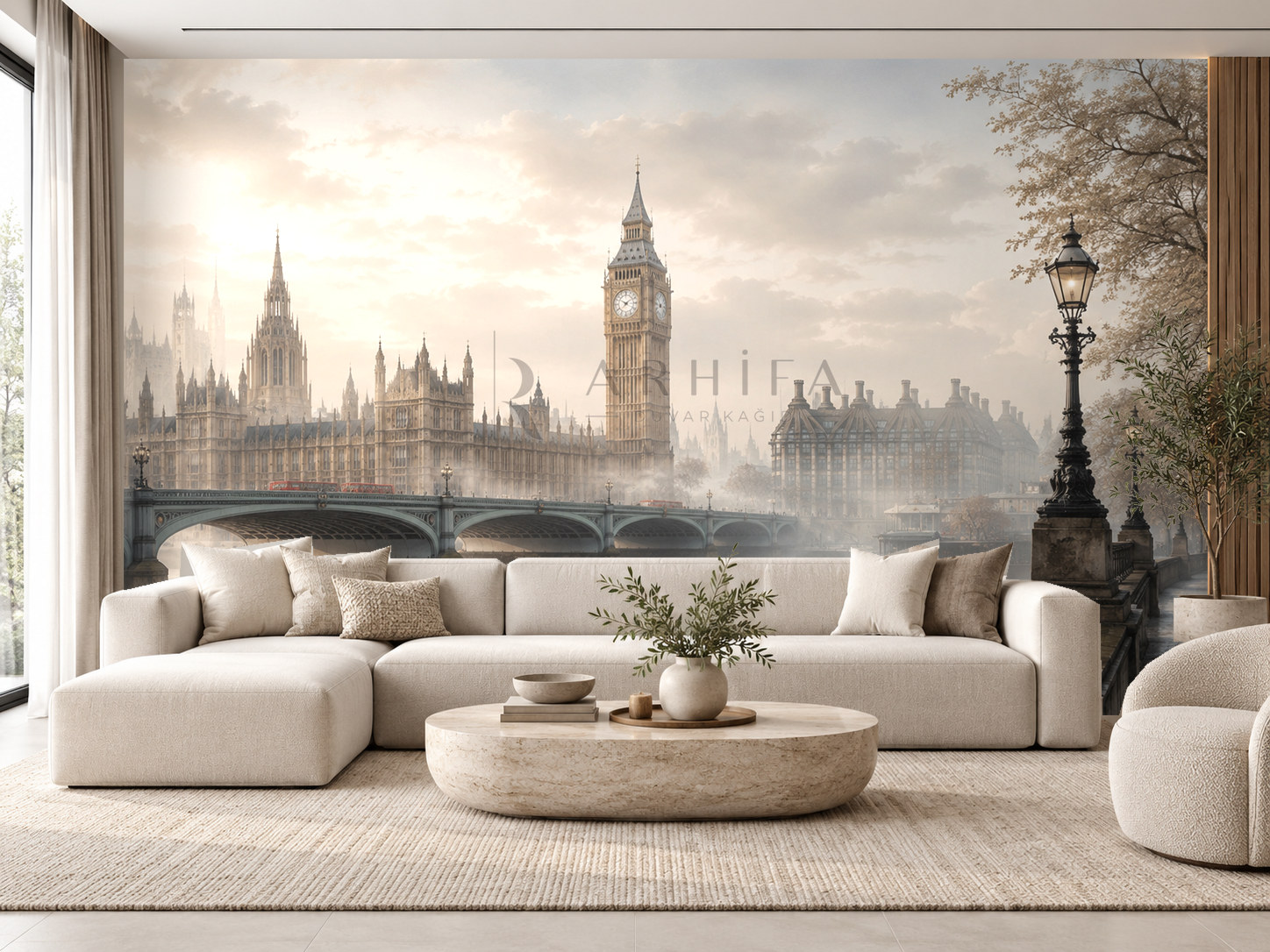 — London Mist Duvar Kağıdı (DM-003) – görsel 1