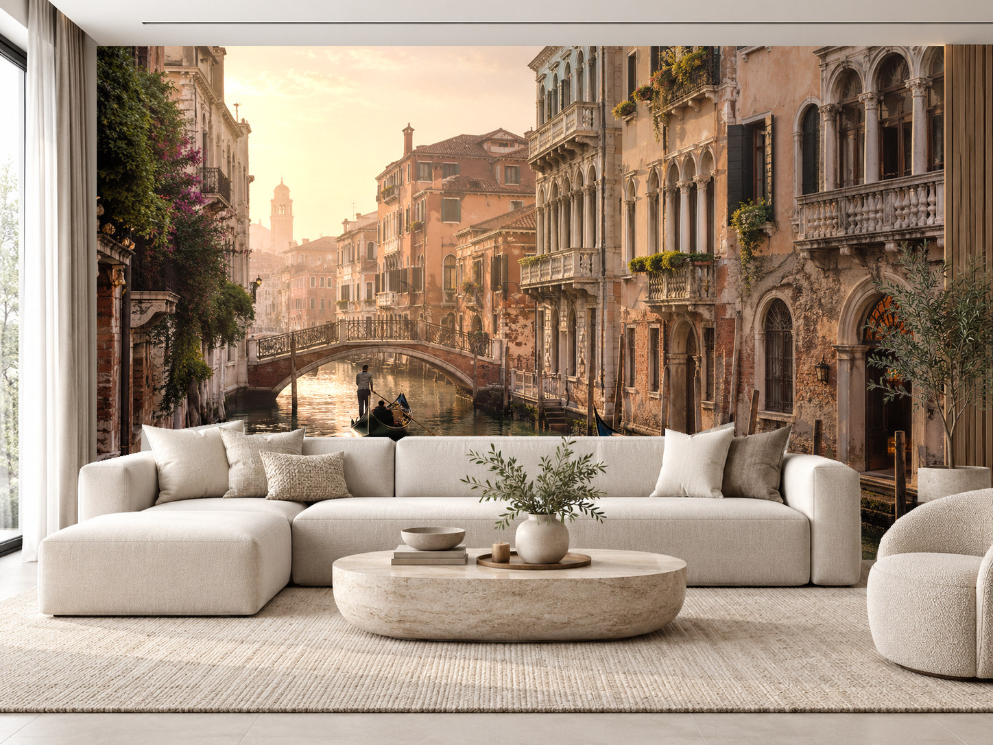 — Venice Reflections Duvar Kağıdı (DM-006) – görsel 1