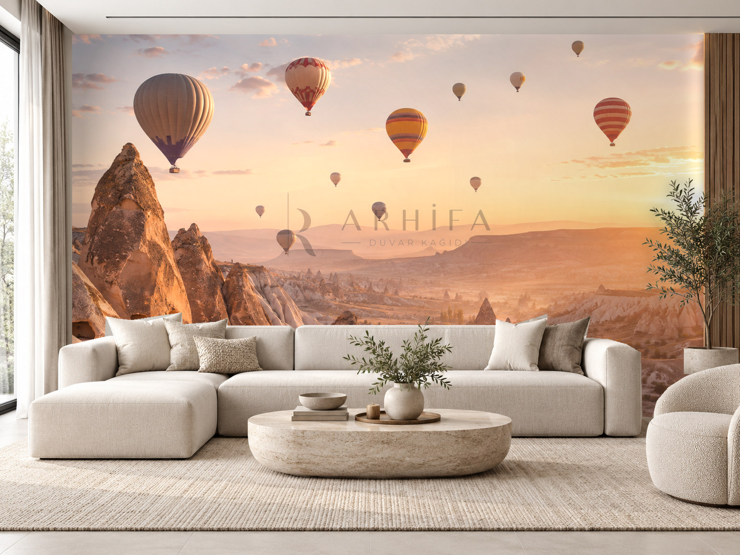 — Cappadocia Dawn Duvar Kağıdı (DM-008) – görsel 1