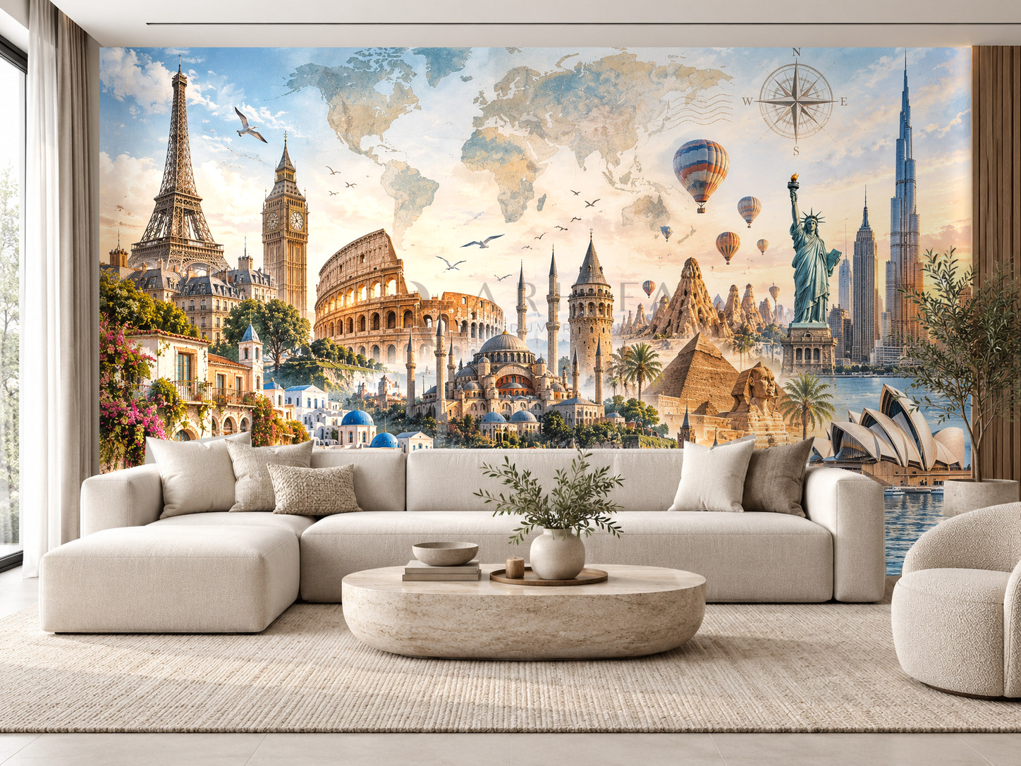 — World Journey Signatur Duvar Kağıdı (DM-015) – görsel 1