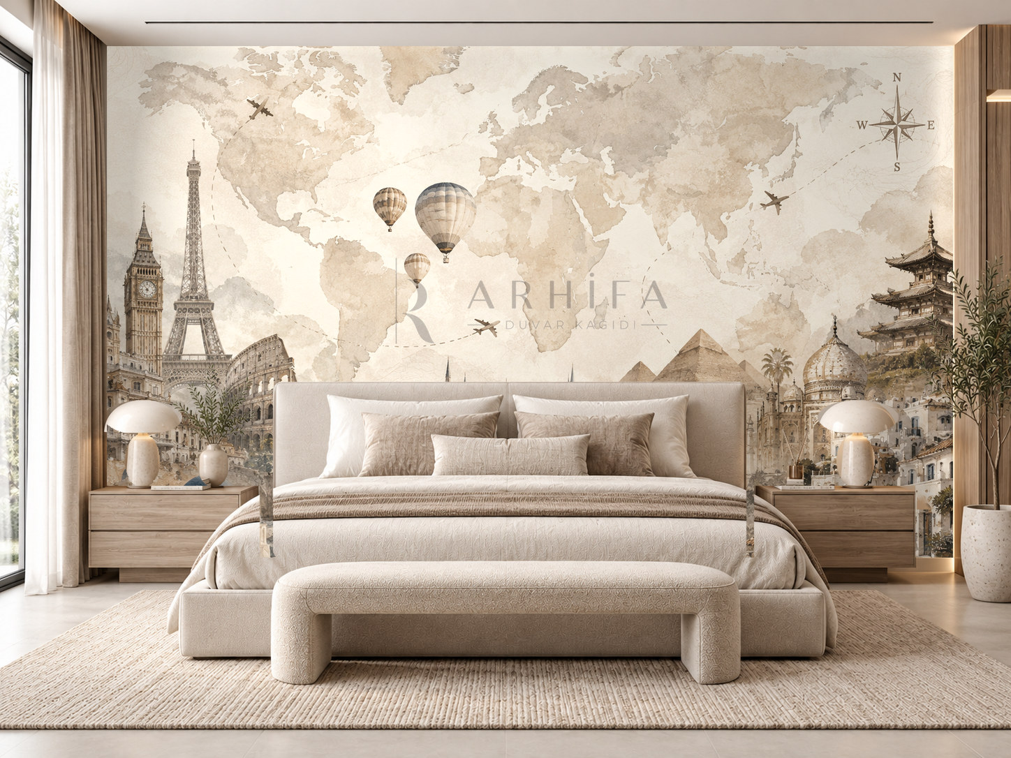 — World Journey Signatur Duvar Kağıdı (DM-015A) – görsel 1