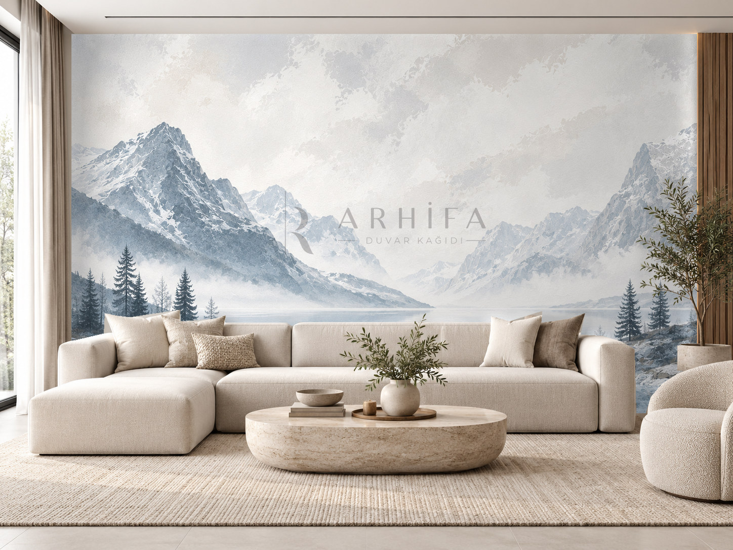 — Arctic Lake Duvar Kağıdı (NL-005) – görsel 1