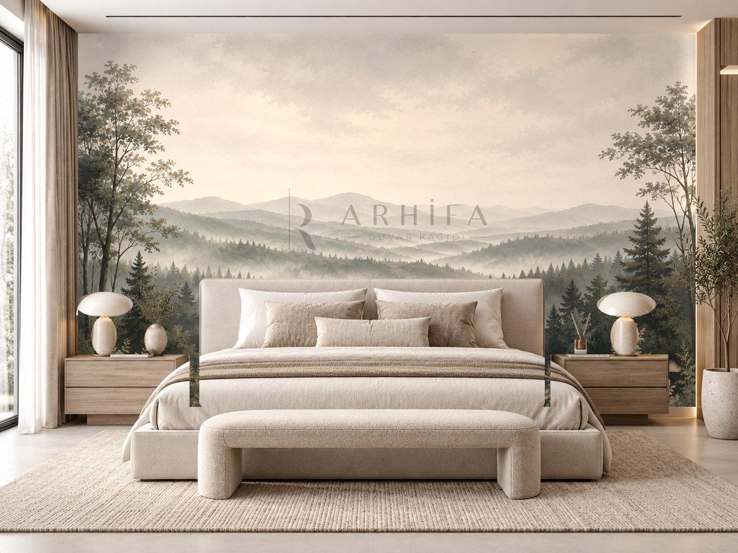 — Forest Horizon Duvar Kağıdı (PN-003) – görsel 1