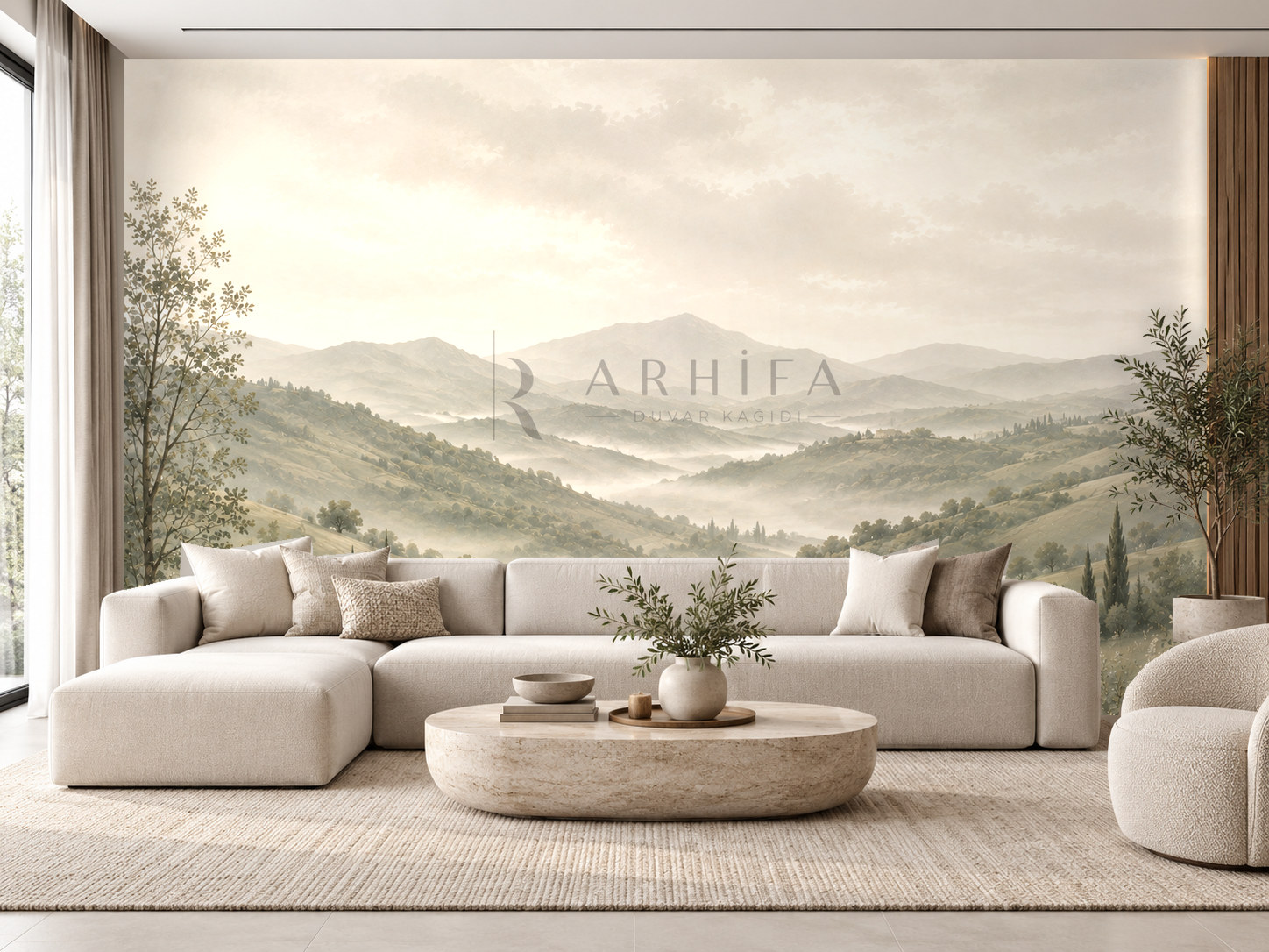 — Sage Valley Duvar Kağıdı (PN-008) – görsel 1