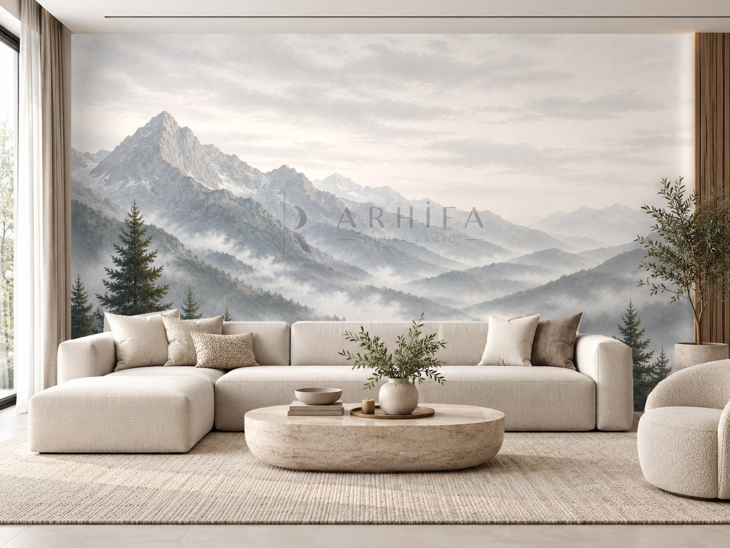 — Alpine Mist Duvar Kağıdı (PN-012) – görsel 1