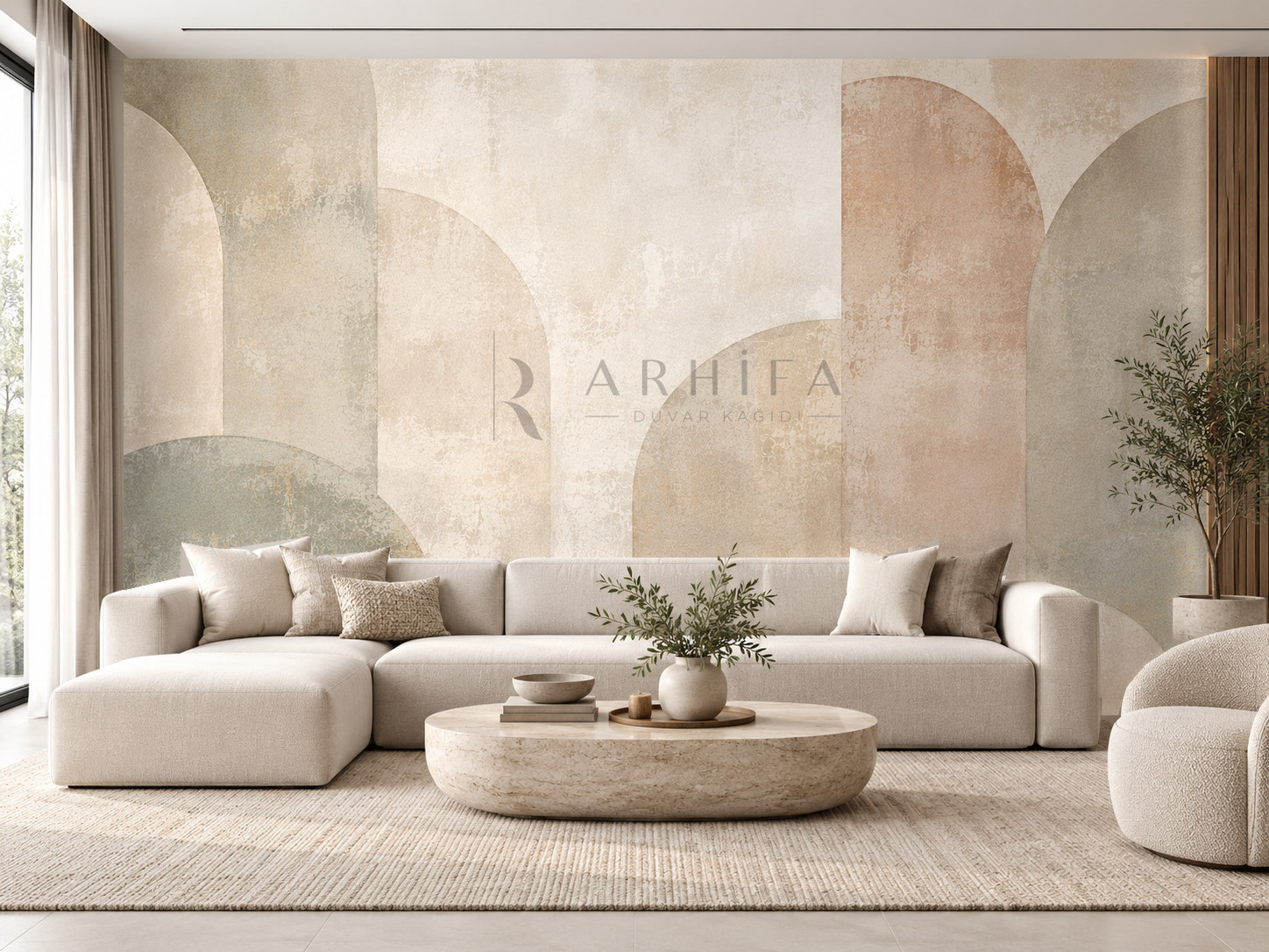 — Soft Patina Duvar Kağıdı (MF-010) – görsel 1