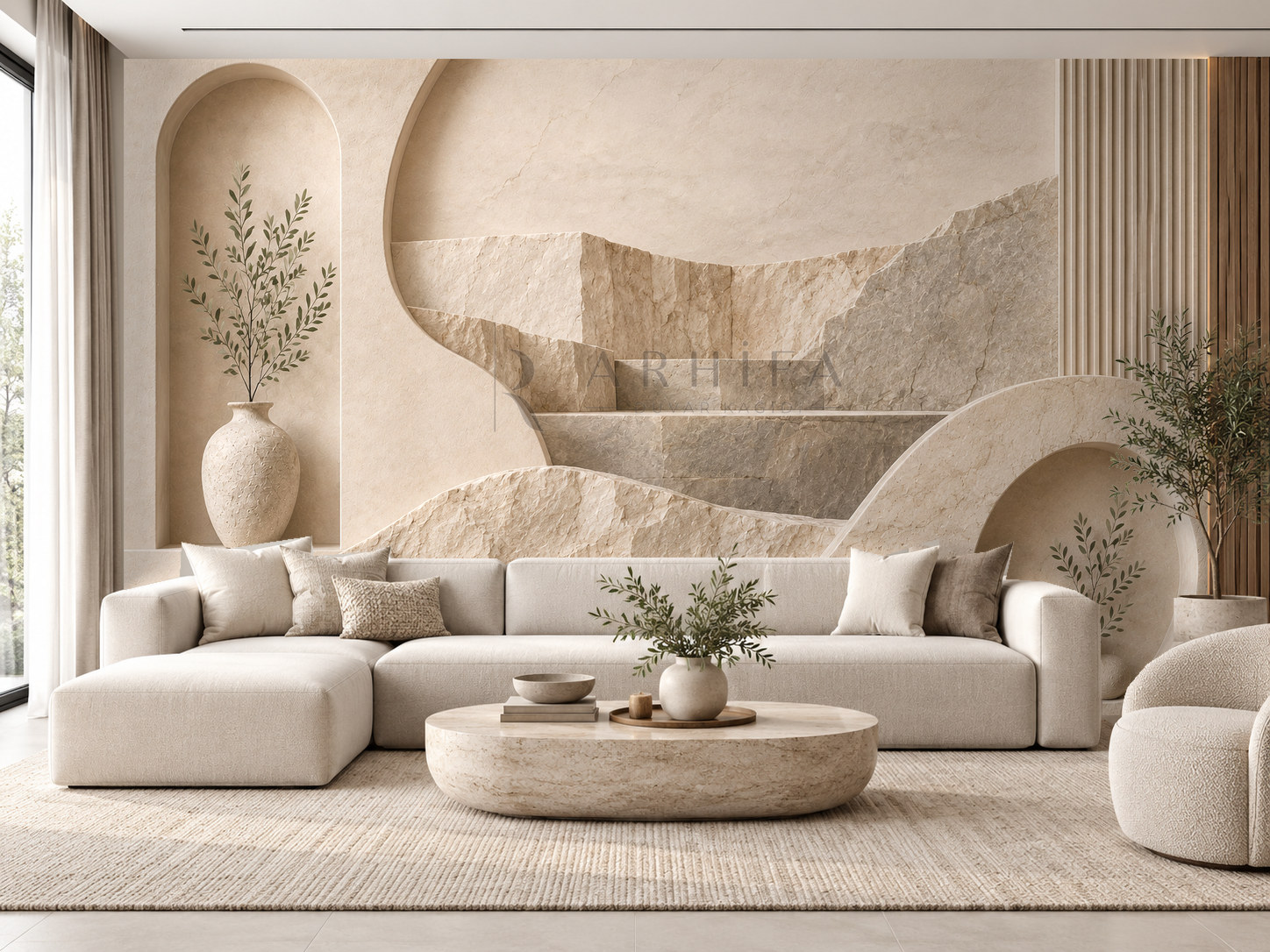 Soft Quarry Duvar Kağıdı (NS-004) – görsel 1