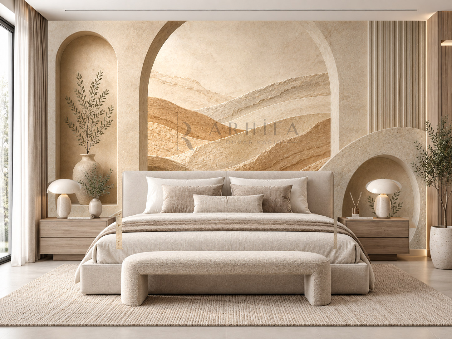 Sandstone Arch Duvar Kağıdı (NS-005) – görsel 1