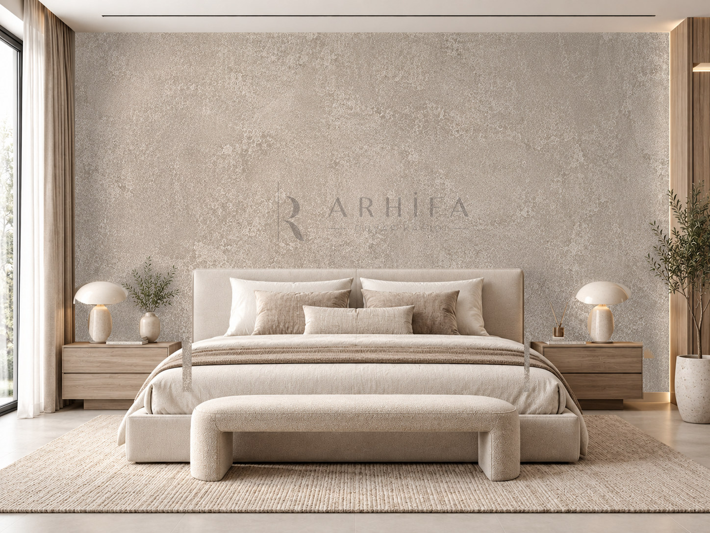 — Taupe Mineral Duvar Kağıdı (STX-003) – görsel 1