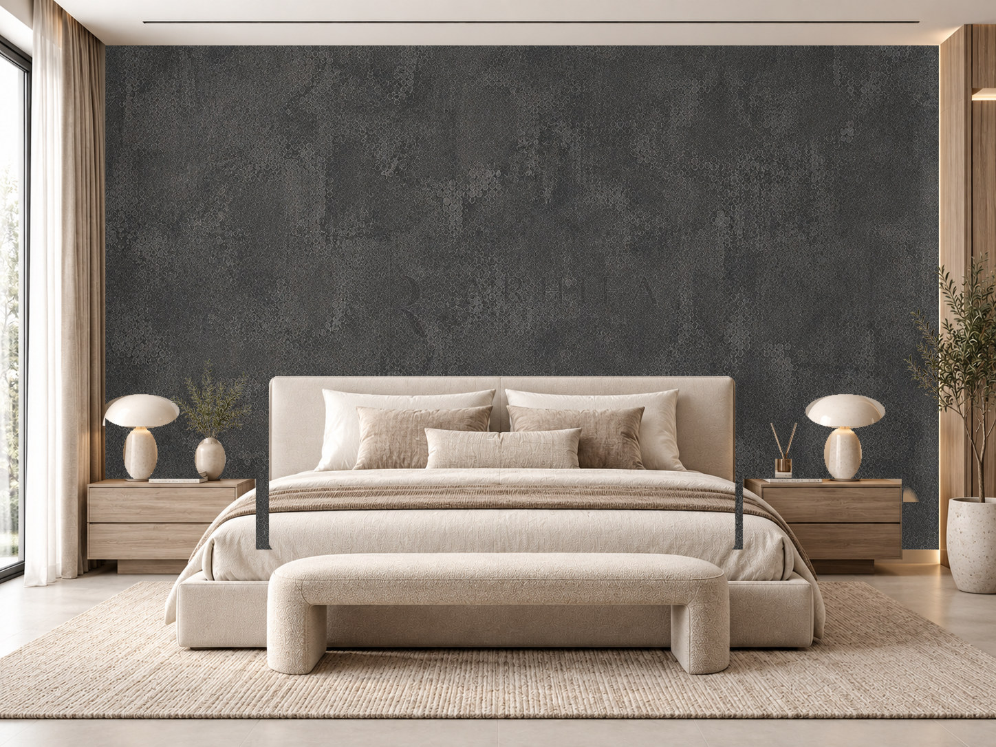 — Deep Anthracite Duvar Kağıdı (STX-005) – görsel 1