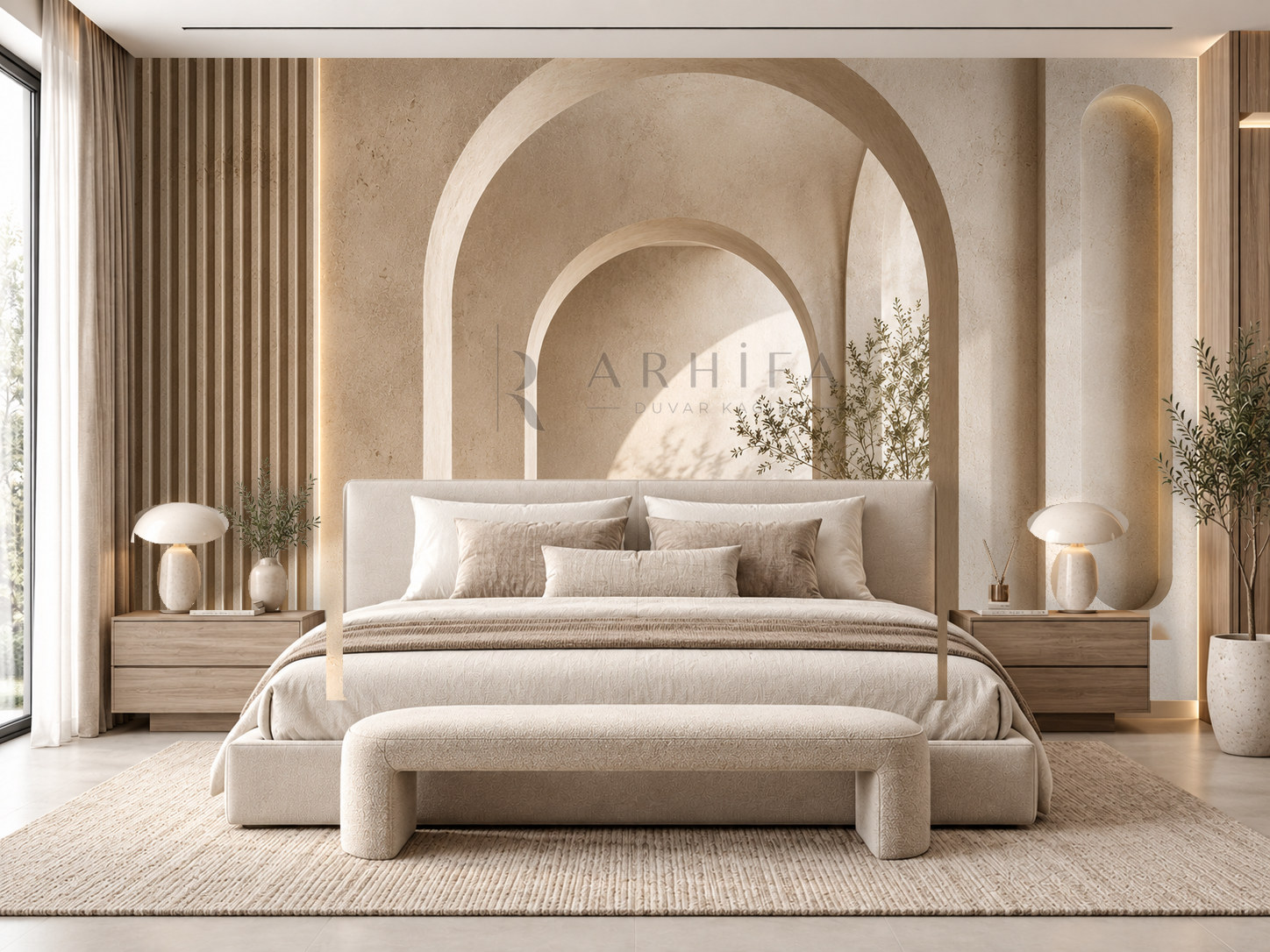 — Silent Arch Duvar Kağıdı (SA-004) – görsel 1