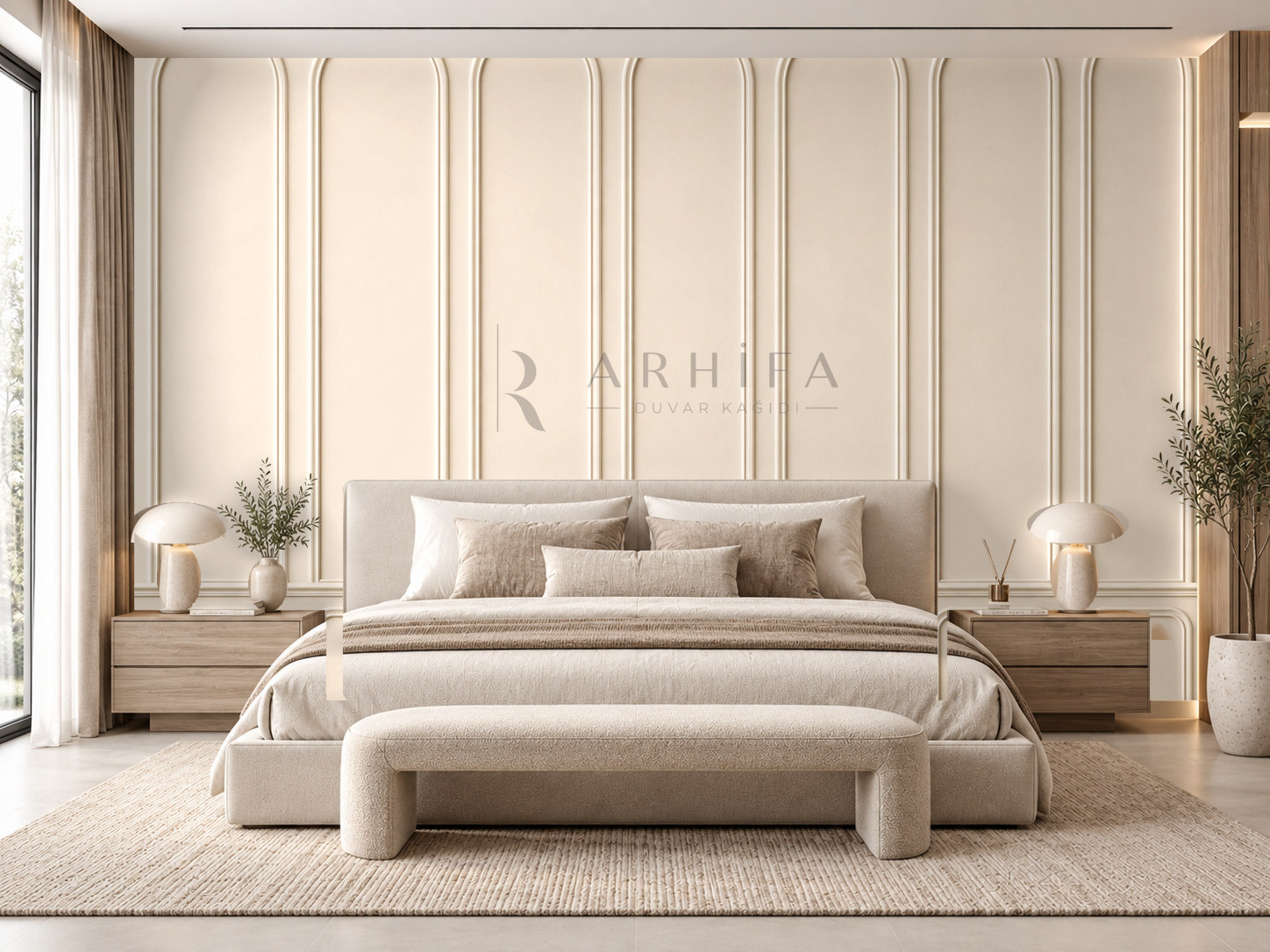 — Rounded Architecture Duvar Kağıdı (AP-007)