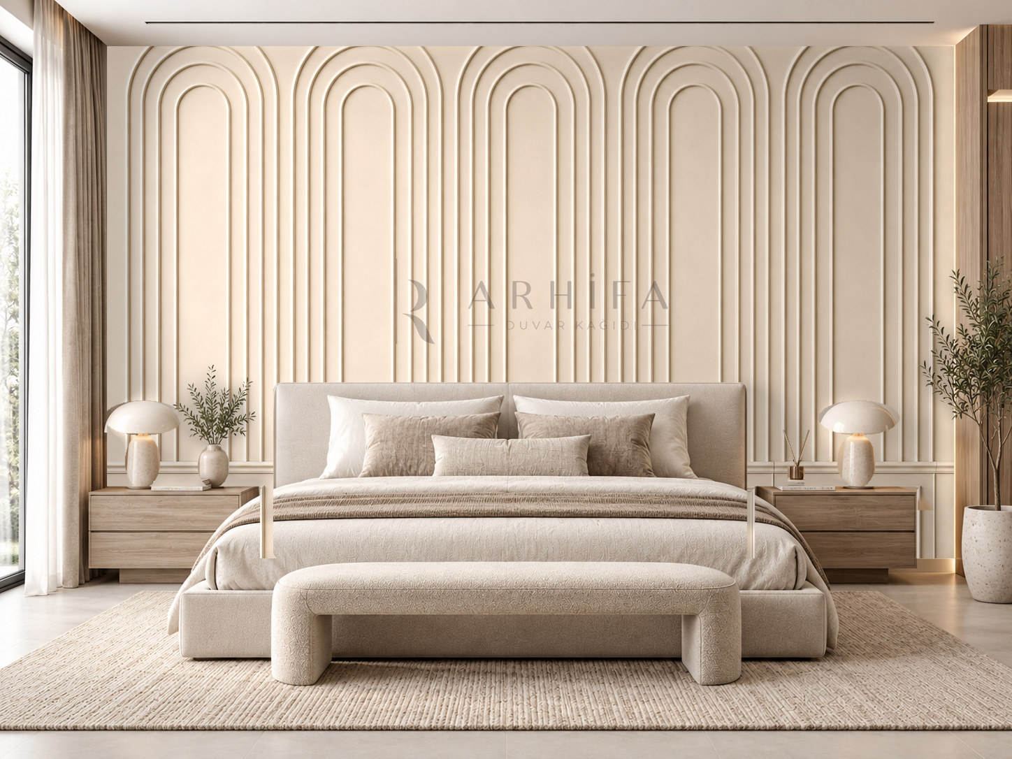 — Layered Arches Duvar Kağıdı (AP-009)