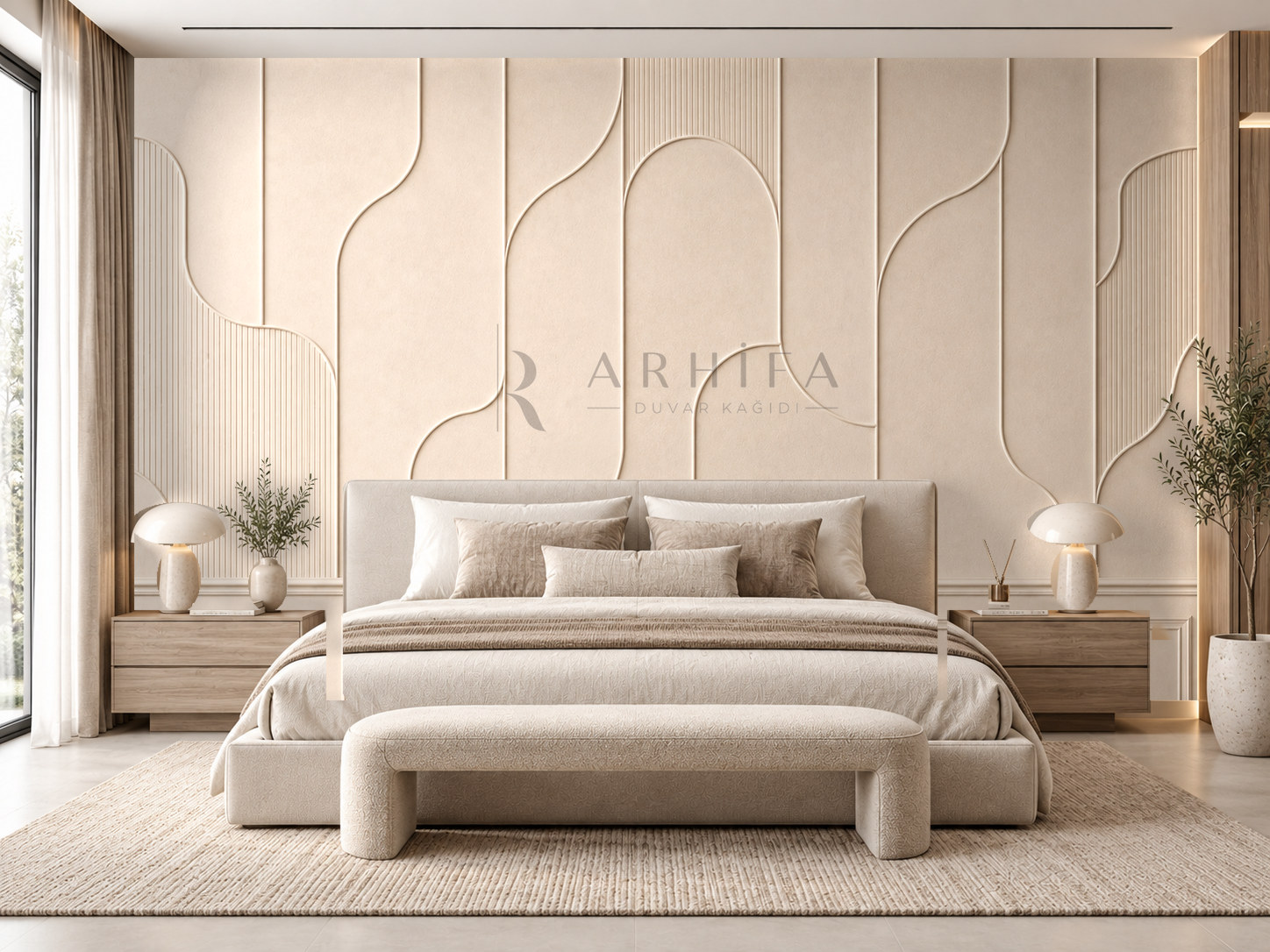 — Organic Panel Wall Duvar Kağıdı (AP-014)