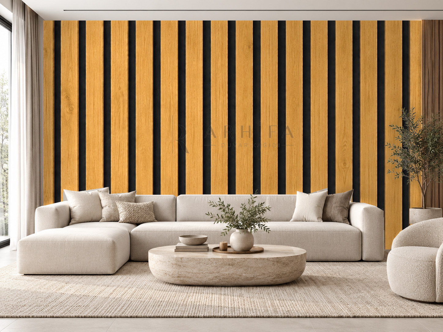 — Honey Oak Duvar Kağıdı (WAS-005) – görsel 1
