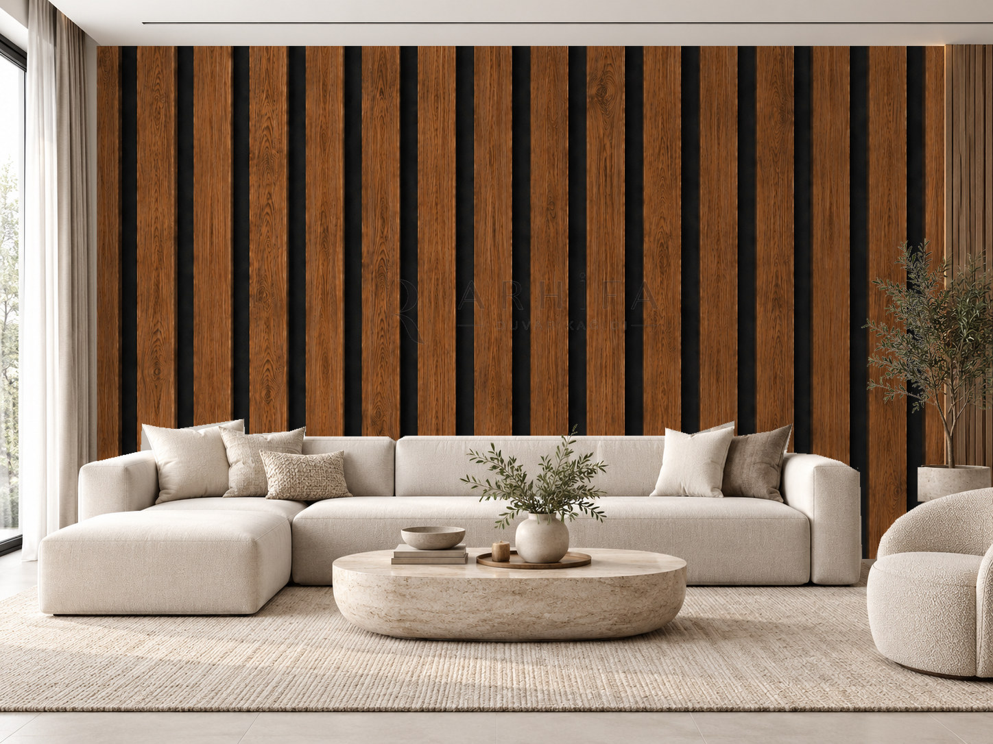 — Chestnut Oak Duvar Kağıdı (WAS-009) – görsel 1