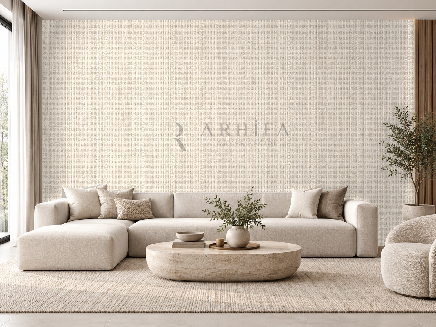 — Textile Rhythm Duvar Kağıdı (TL-011) – görsel 1