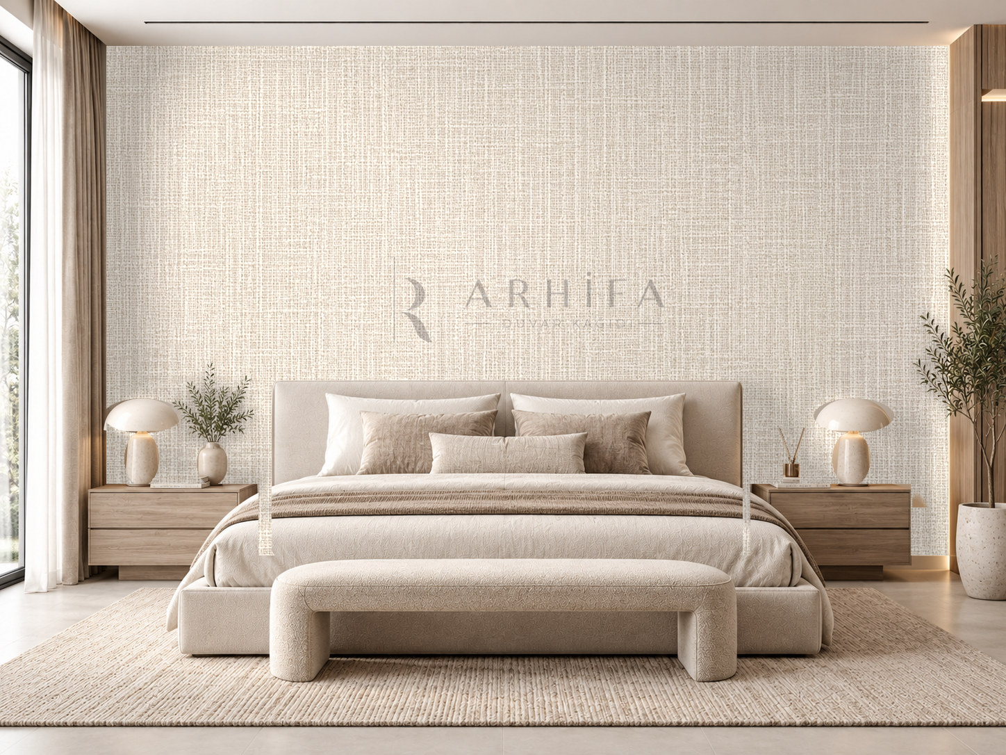 — Linen Signature Duvar Kağıdı (TL-015) – görsel 1