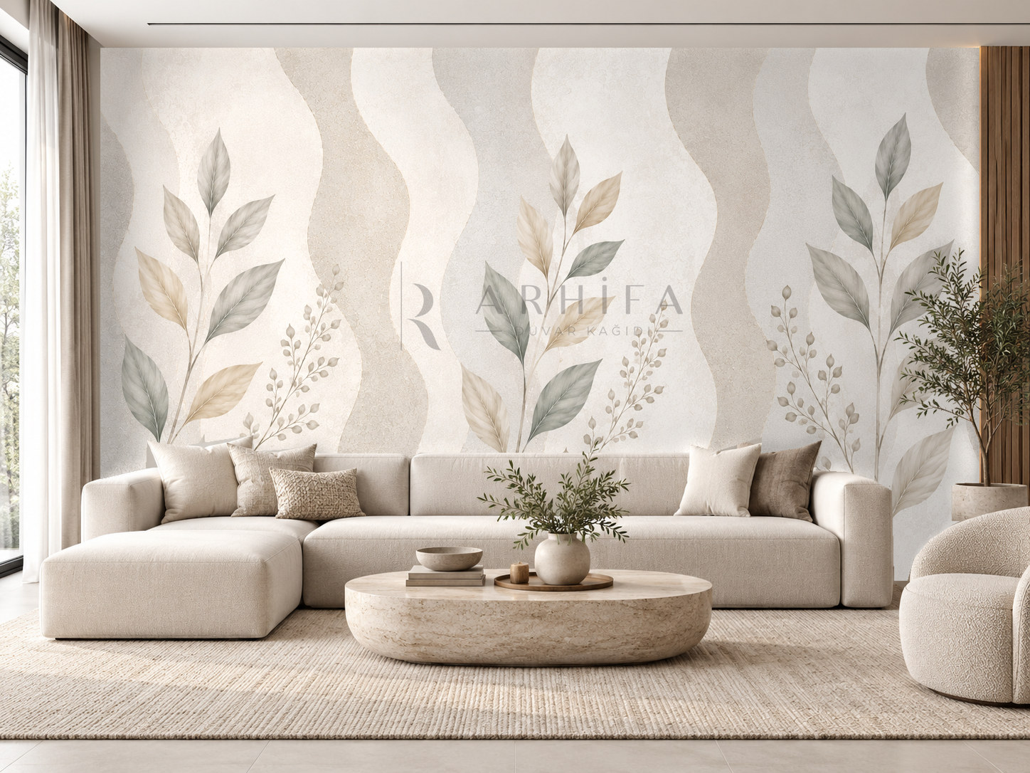 Nordic Neutral Duvar Kağıdı (IH-011) – görsel 1