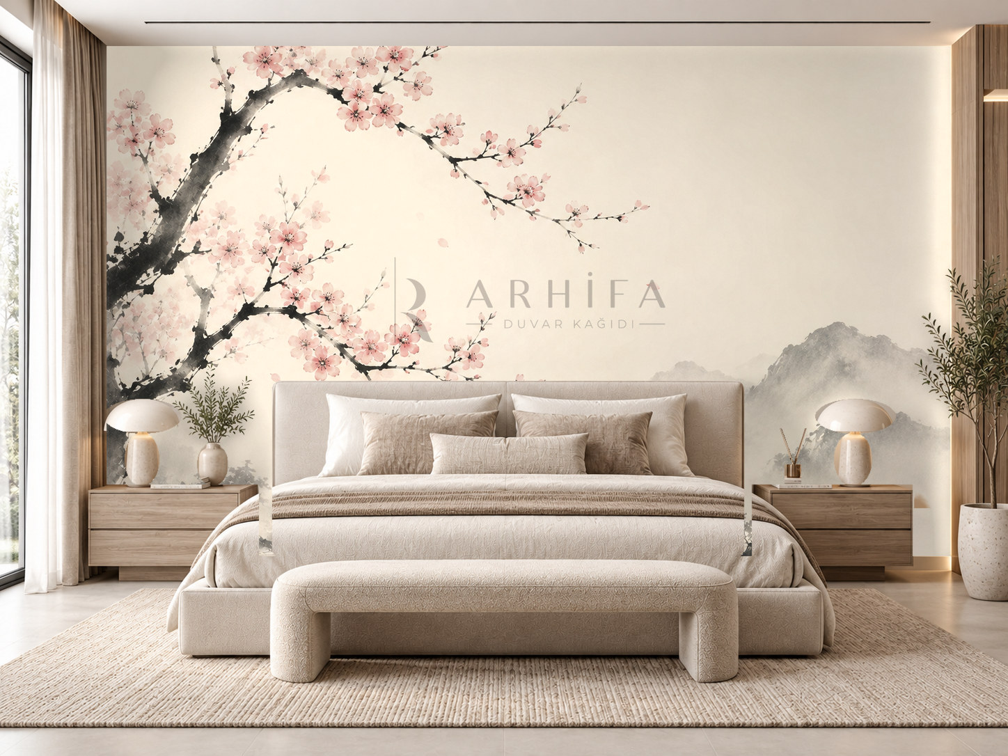 — Sakura Ink Duvar Kağıdı (JI-004) – görsel 1