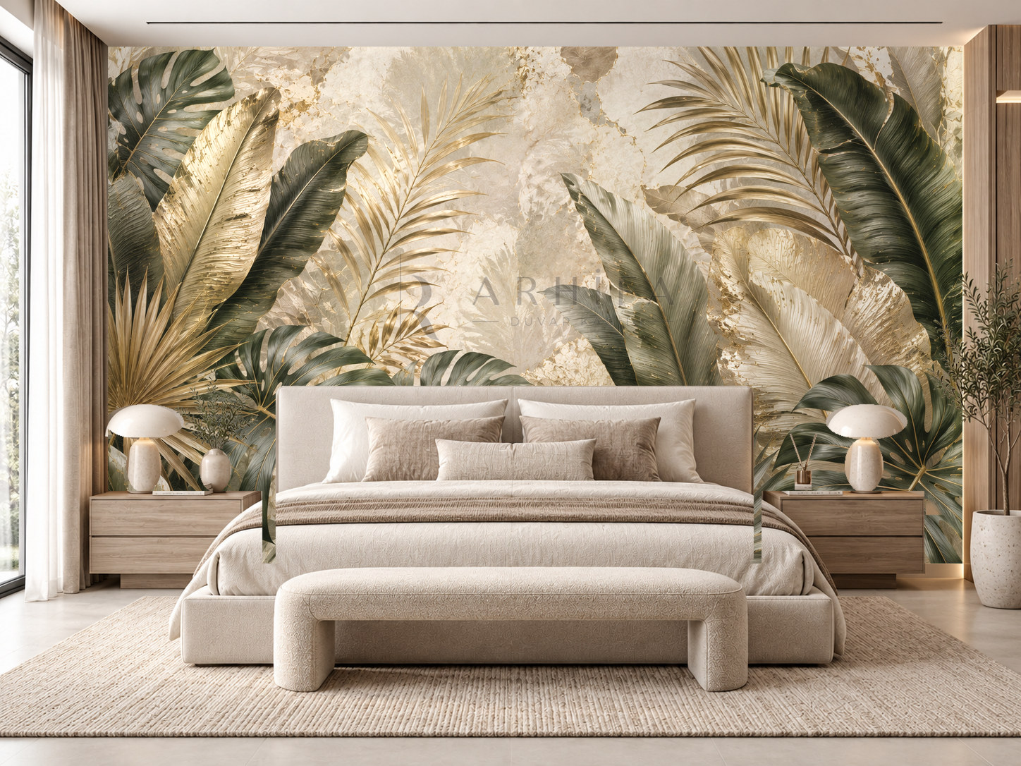 Tropical Luxury Duvar Kağıdı (LN-007) – görsel 1