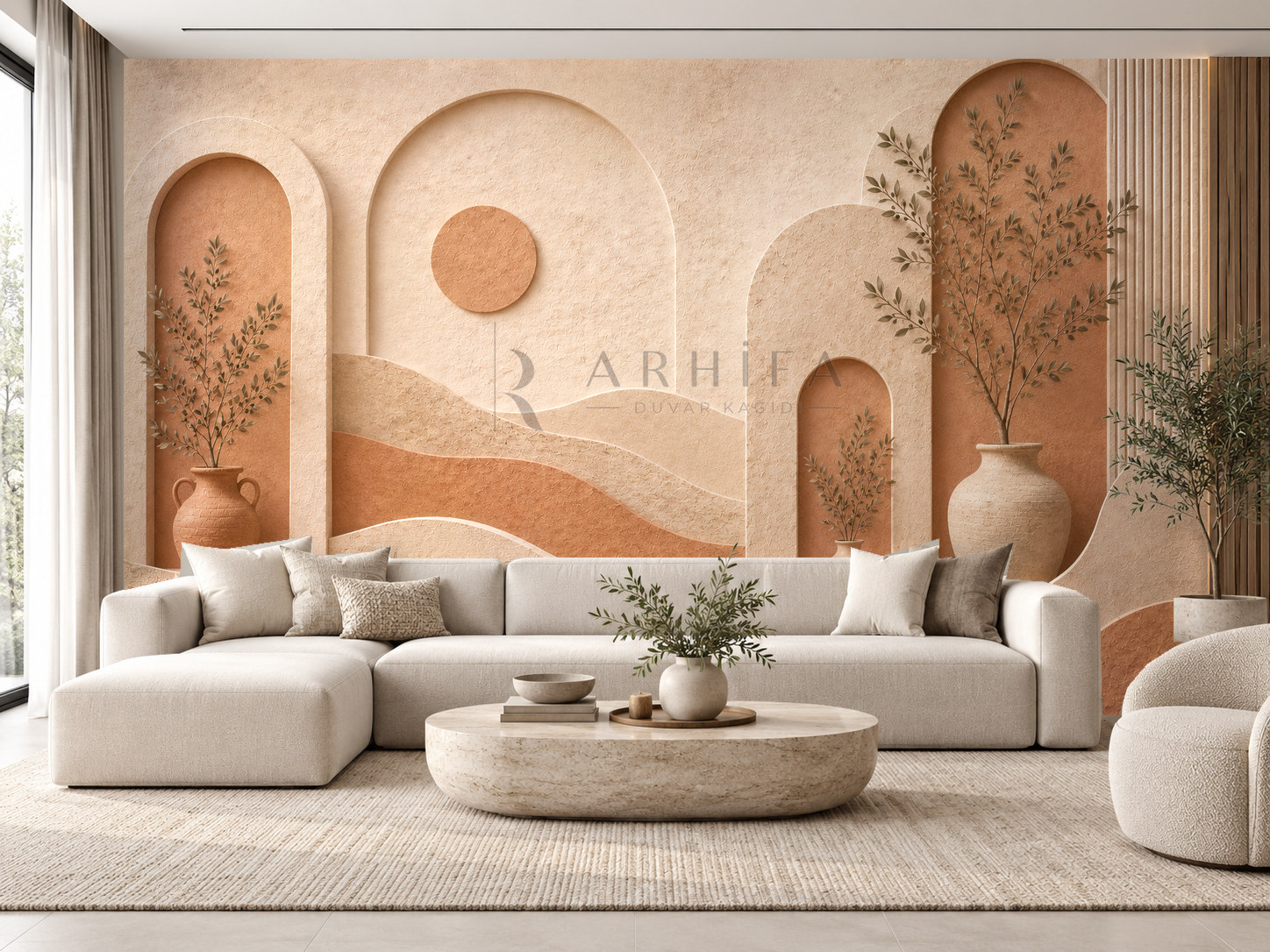 Soft Coastline Duvar Kağıdı (MR-004) – görsel 1