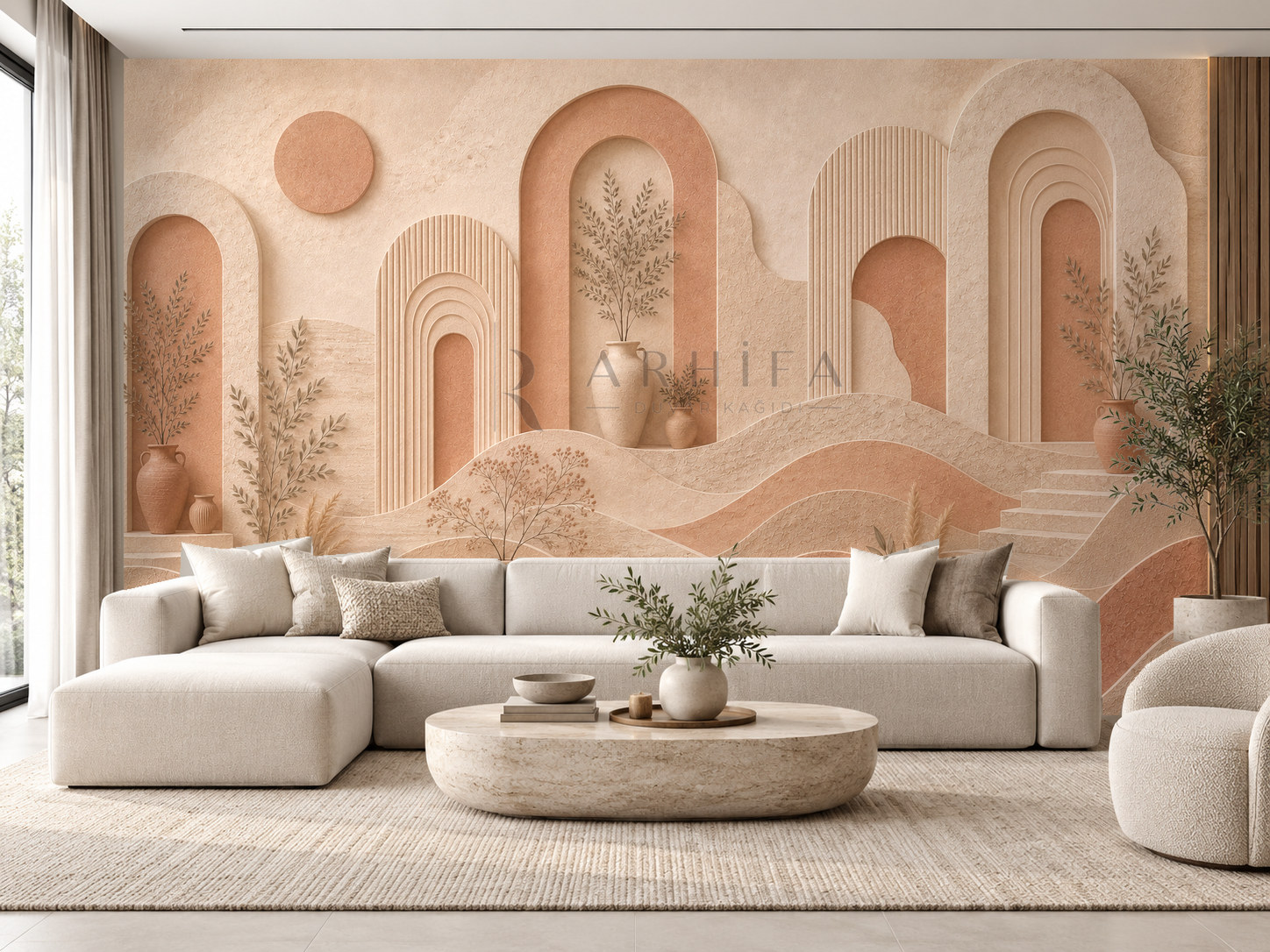 Mediterranean Layers Duvar Kağıdı (MR-007) – görsel 1
