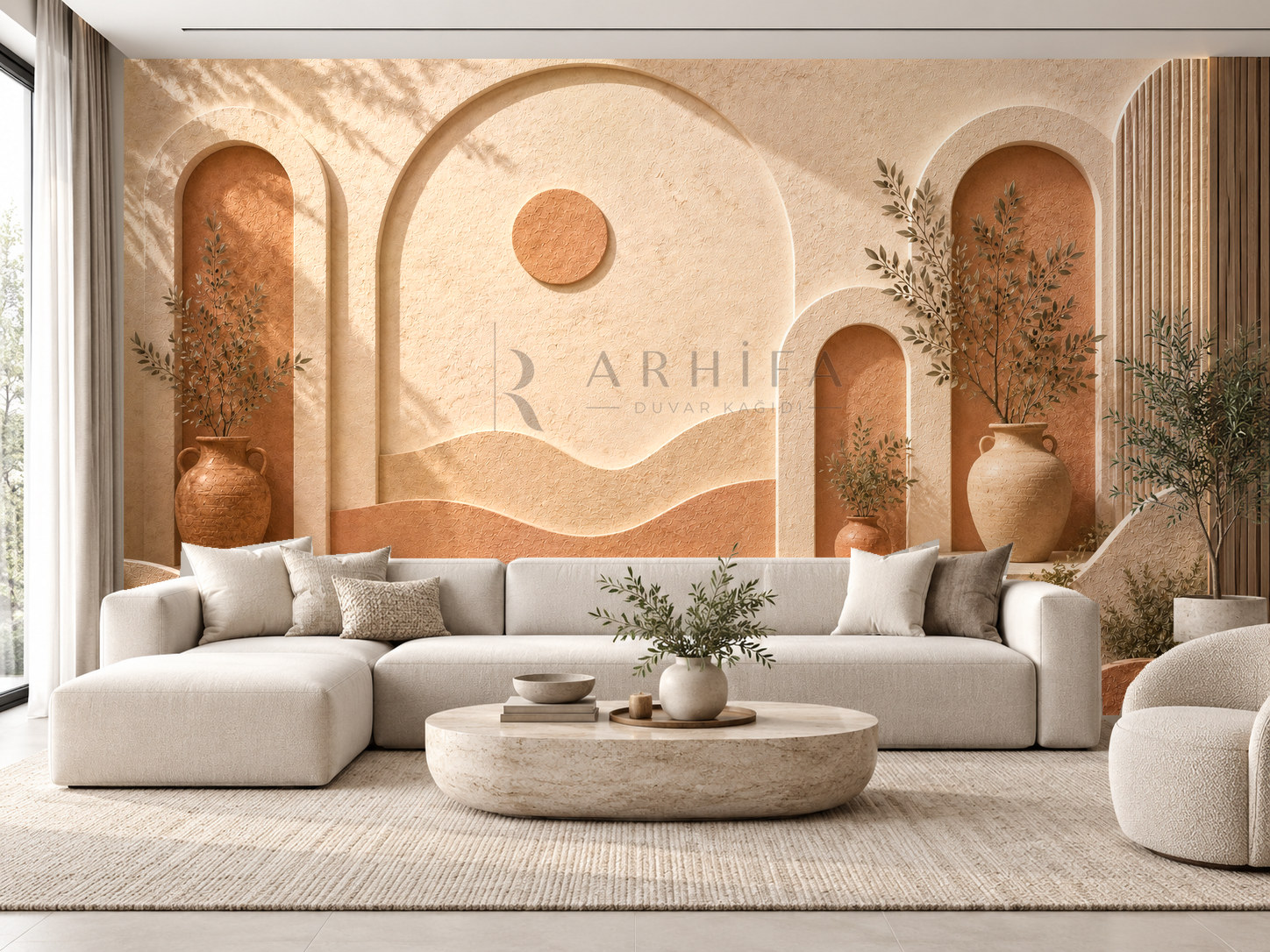 Sunwashed Cove Duvar Kağıdı (MR-010) – görsel 1