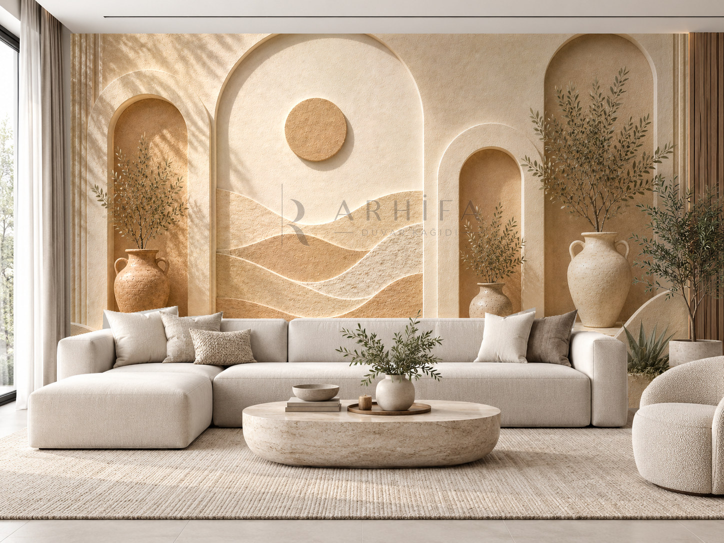 Sandstone Arches Duvar Kağıdı (MR-014) – görsel 1