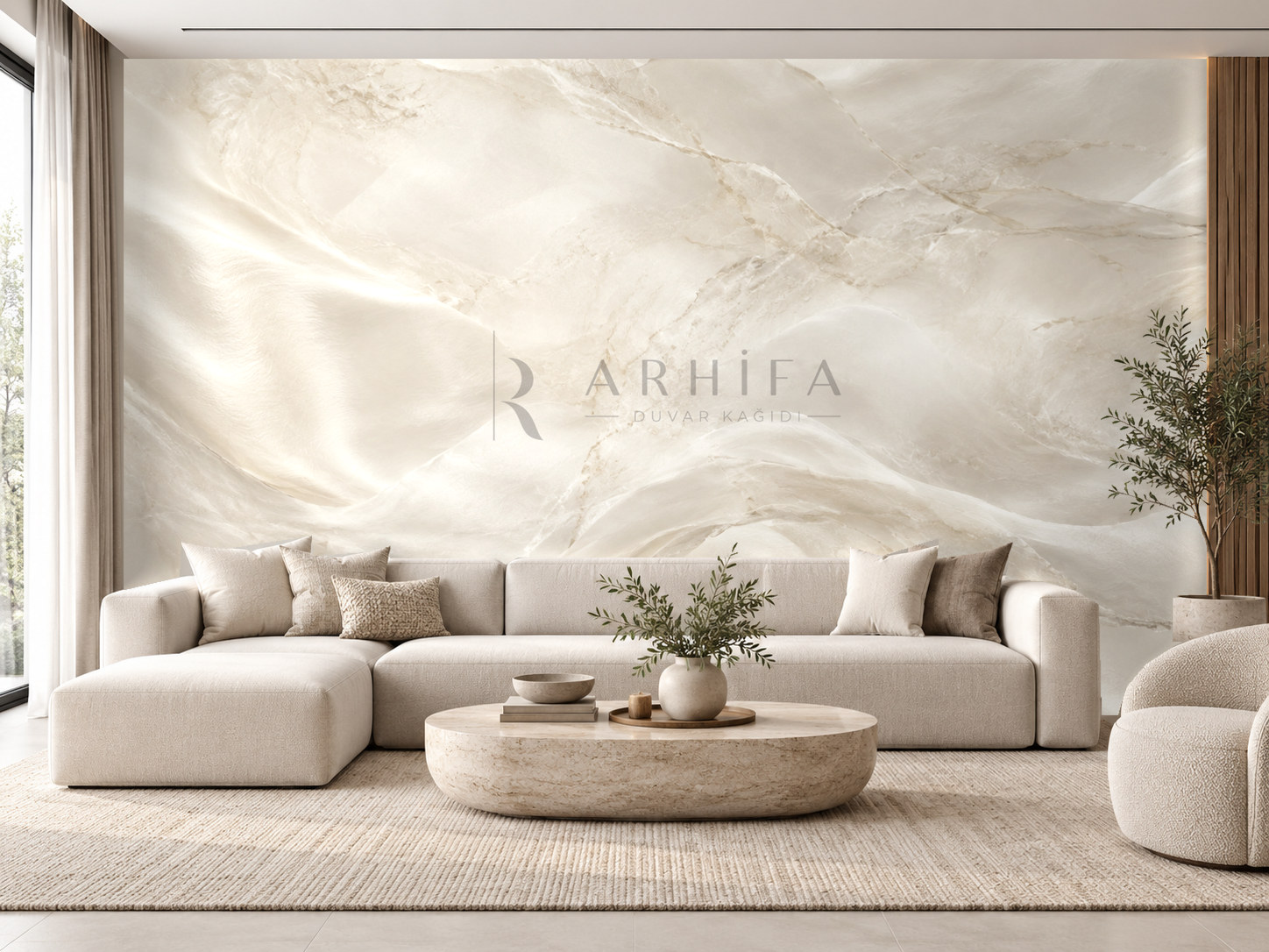 — Silk Stone Duvar Kağıdı (QL-005) – görsel 1