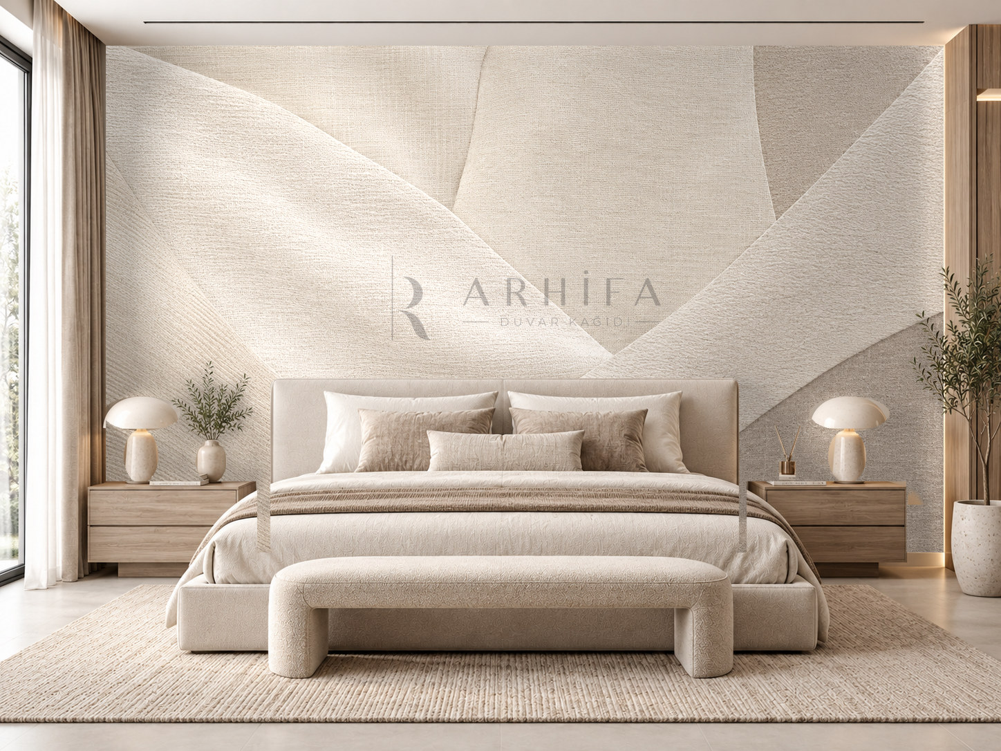 — Cashmere Wall Duvar Kağıdı (QL-008) – görsel 1
