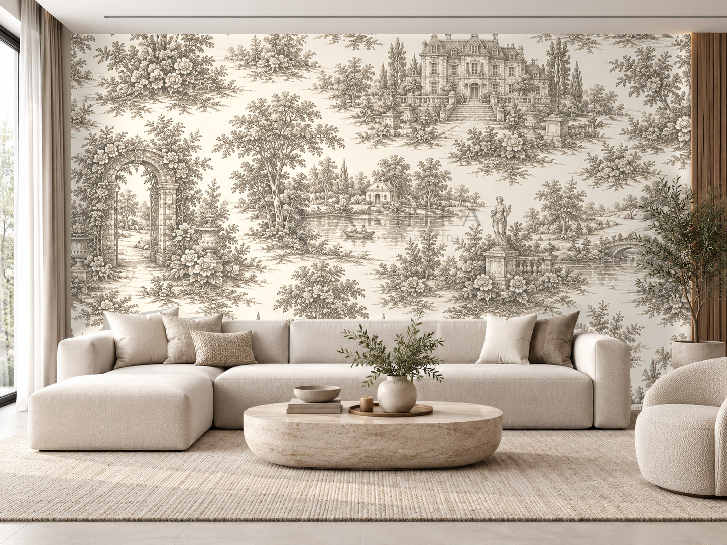 — Romantic Estate Duvar Kağıdı (TJ-006) – görsel 1