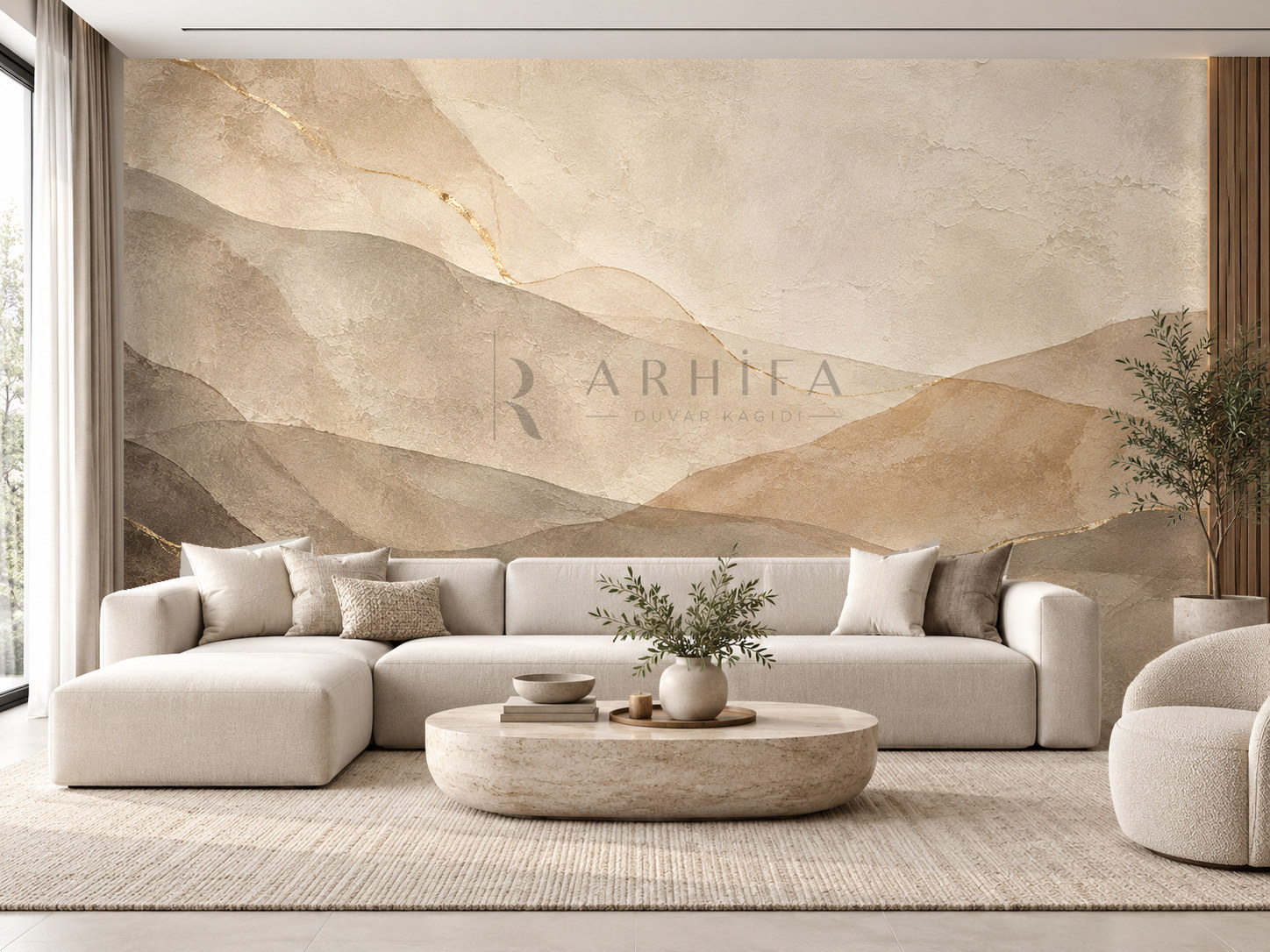 — Wabi-Sabi Signature Duvar Kağıdı (WS-015A) – görsel 1