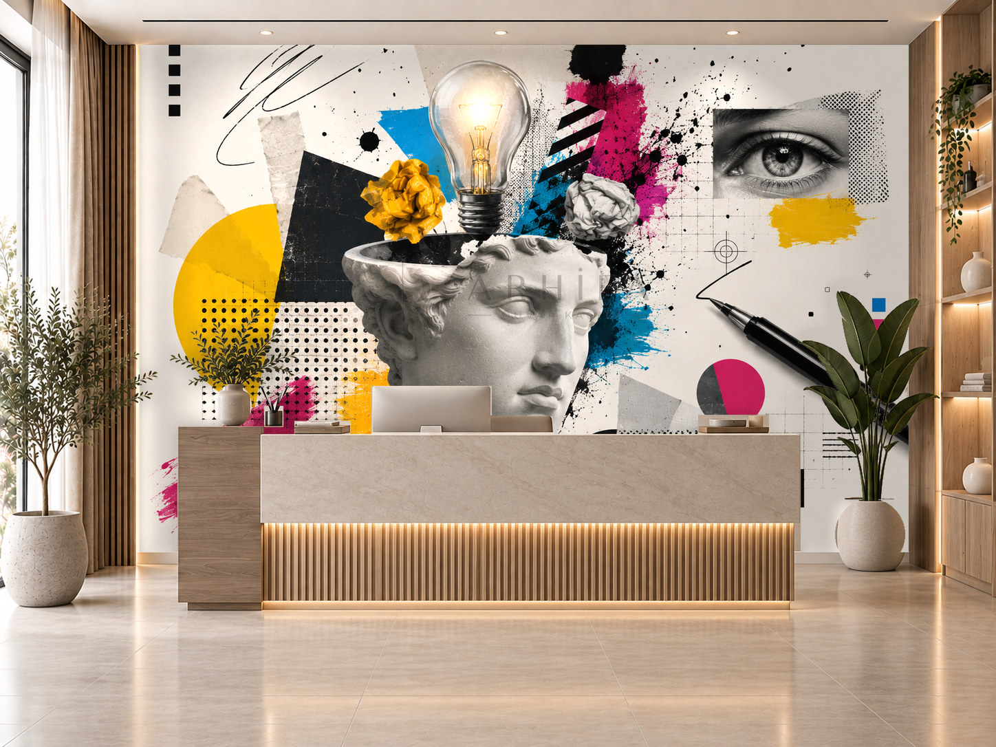 — Creative Mind Duvar Kağıdı (AD-004A)