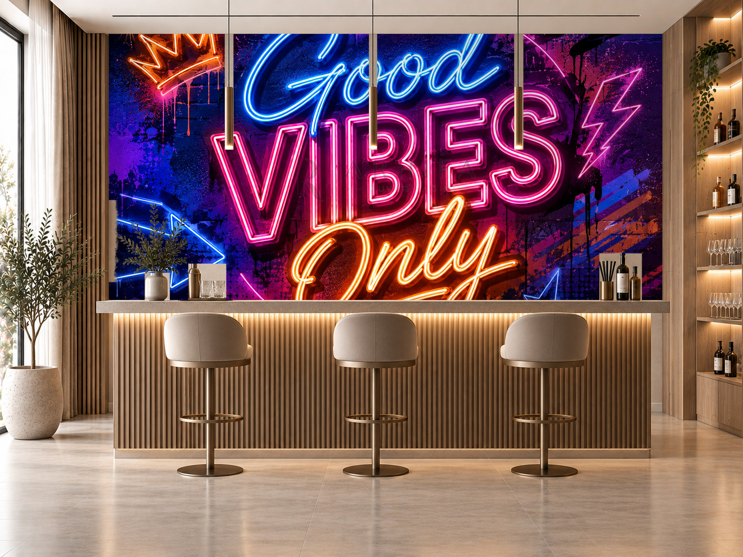 — Good Vibes Only Duvar Kağıdı (EN-001)