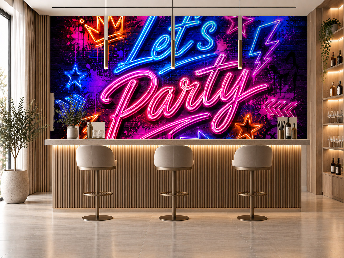 — Let’s Party Duvar Kağıdı (EN-002) – görsel 1