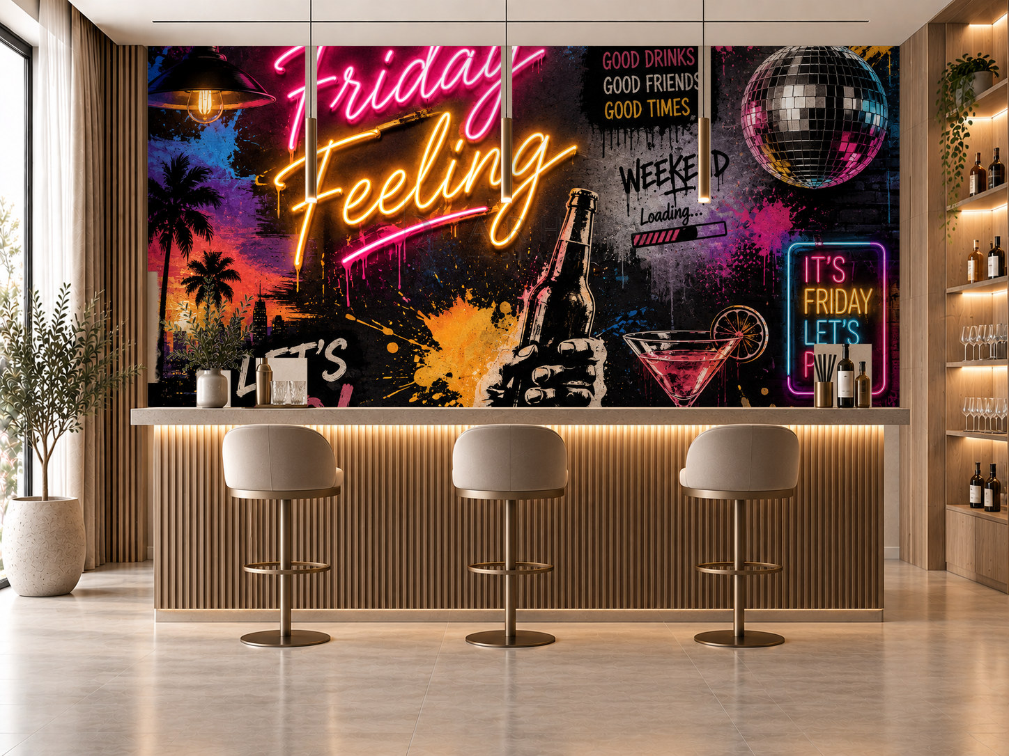 — Friday Feeling Duvar Kağıdı (EN-008) – görsel 1