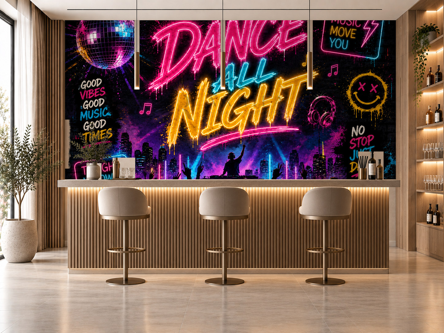 — Dance All Night Duvar Kağıdı (EN-010) – görsel 1