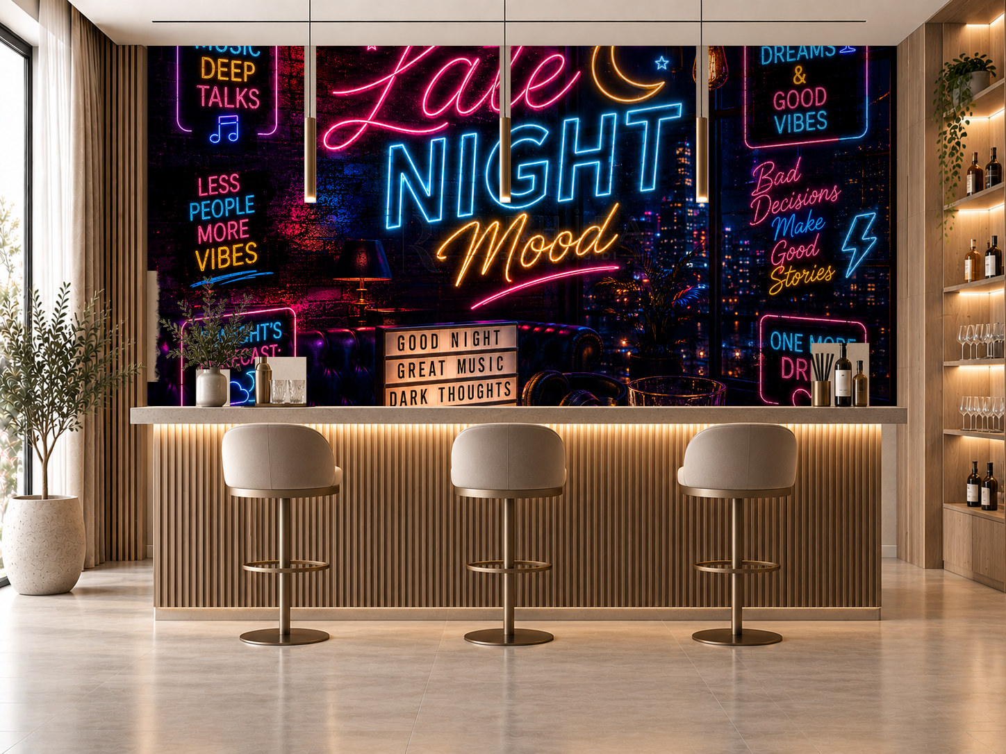 — Late Night Mood Duvar Kağıdı (EN-014) – görsel 1