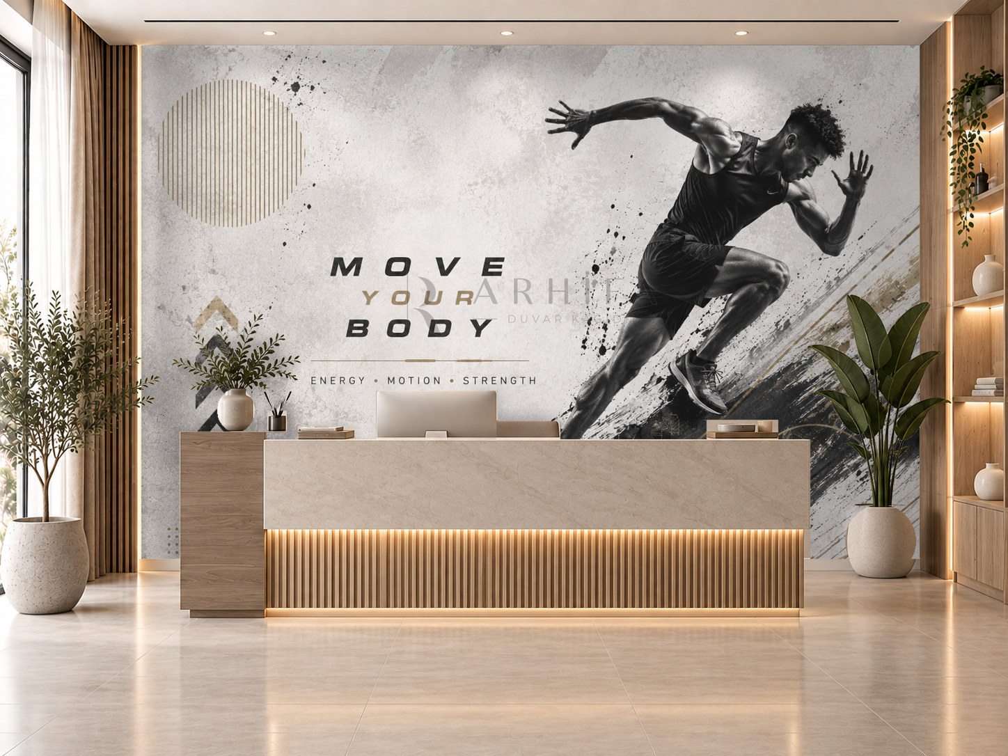 — Move Your Body Duvar Kağıdı (FA-002) – görsel 1